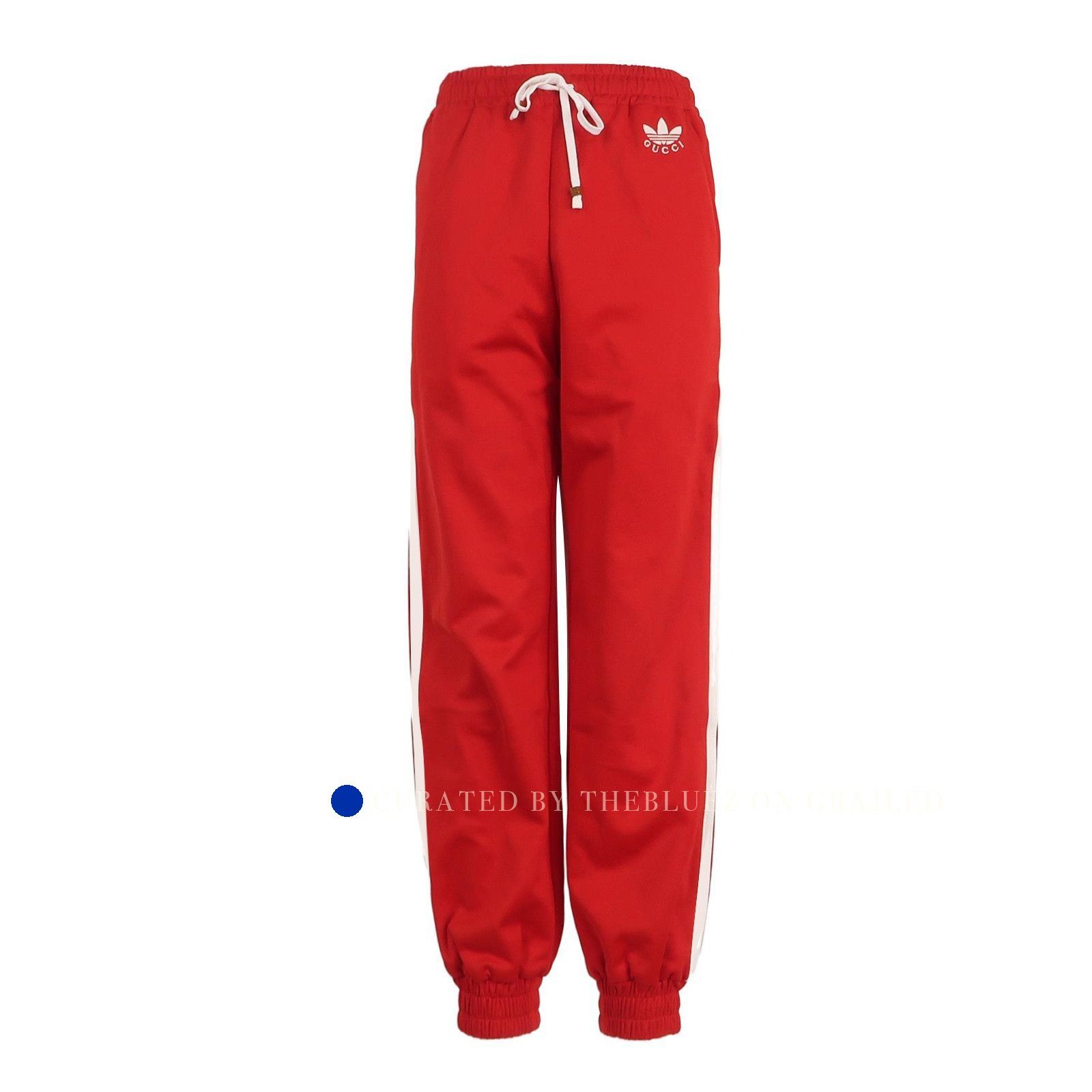 Gucci Red Logo Joggers Size 28 Size US 28 / EU 44 - 1 Thumbnail