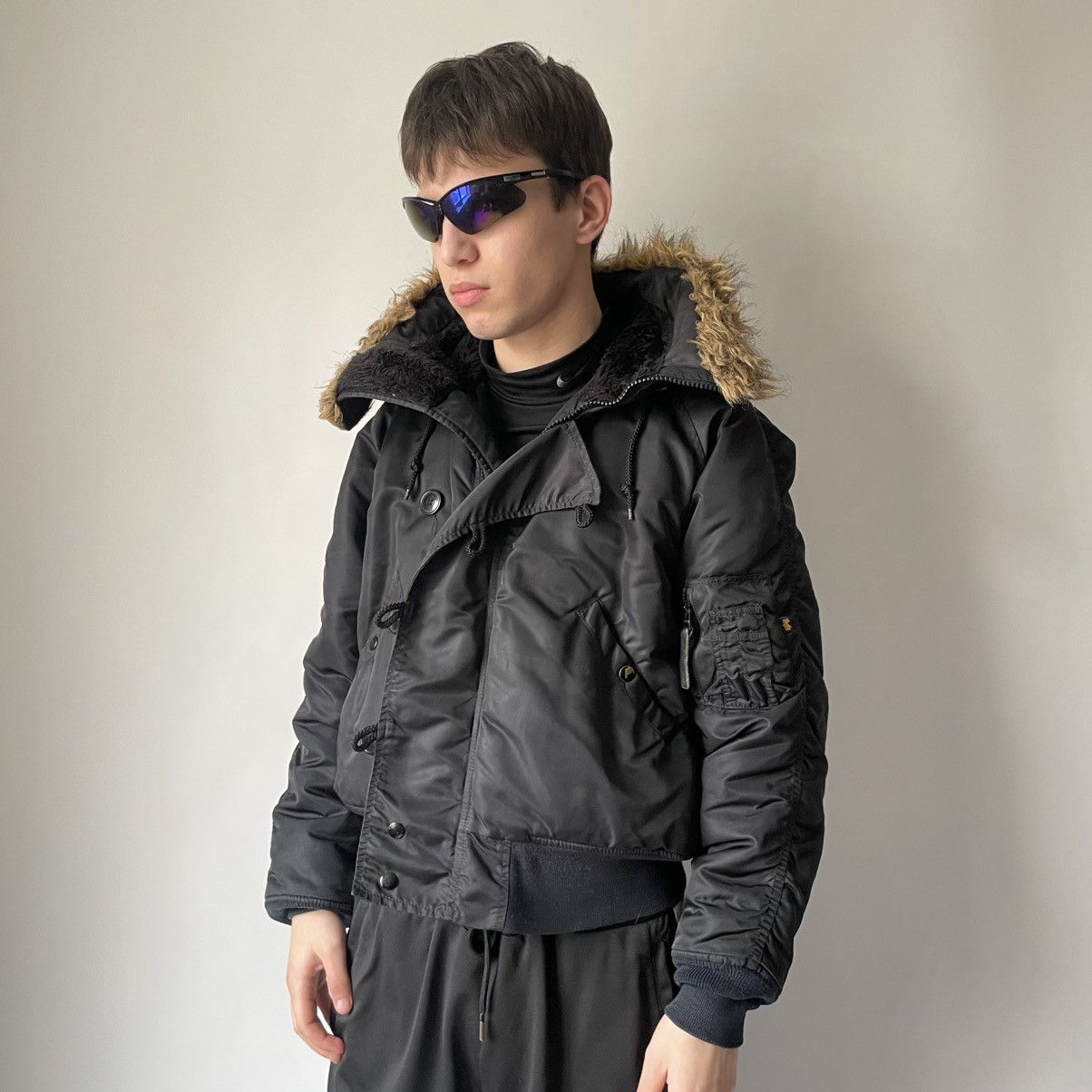 Alpha Industries Alpha Industries Vintage Archive Bomber Jacket Black Mens Size US S / EU 44-46 / 1 - 1 Thumbnail