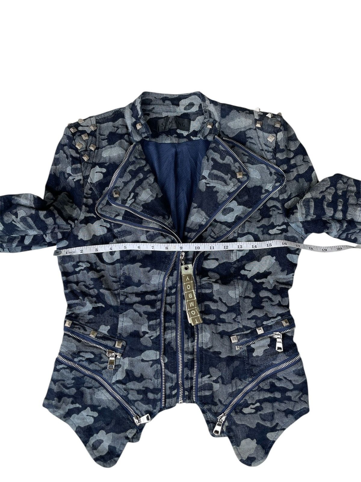 If Six Was Nine Shalang camo Biker Jacket Size US M / EU 48-50 / 2 - 6 Thumbnail