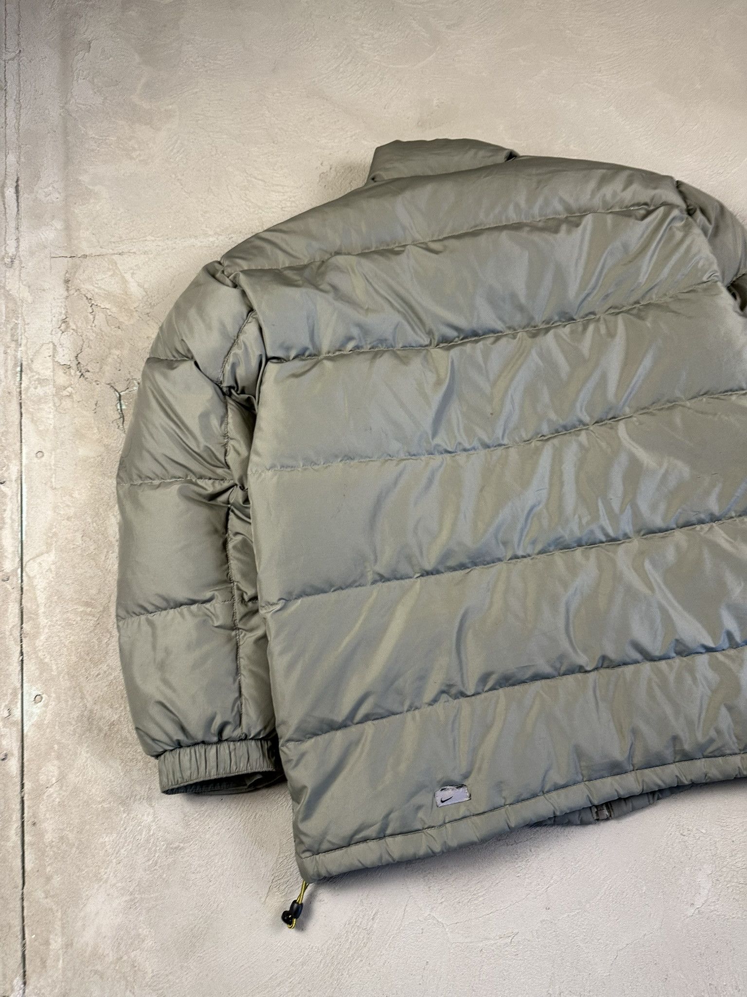 Nike 00s Khaki Nike Down Puffer Boxy Vintage Jacket Size US XL / EU 56 / 4 - 17 Thumbnail