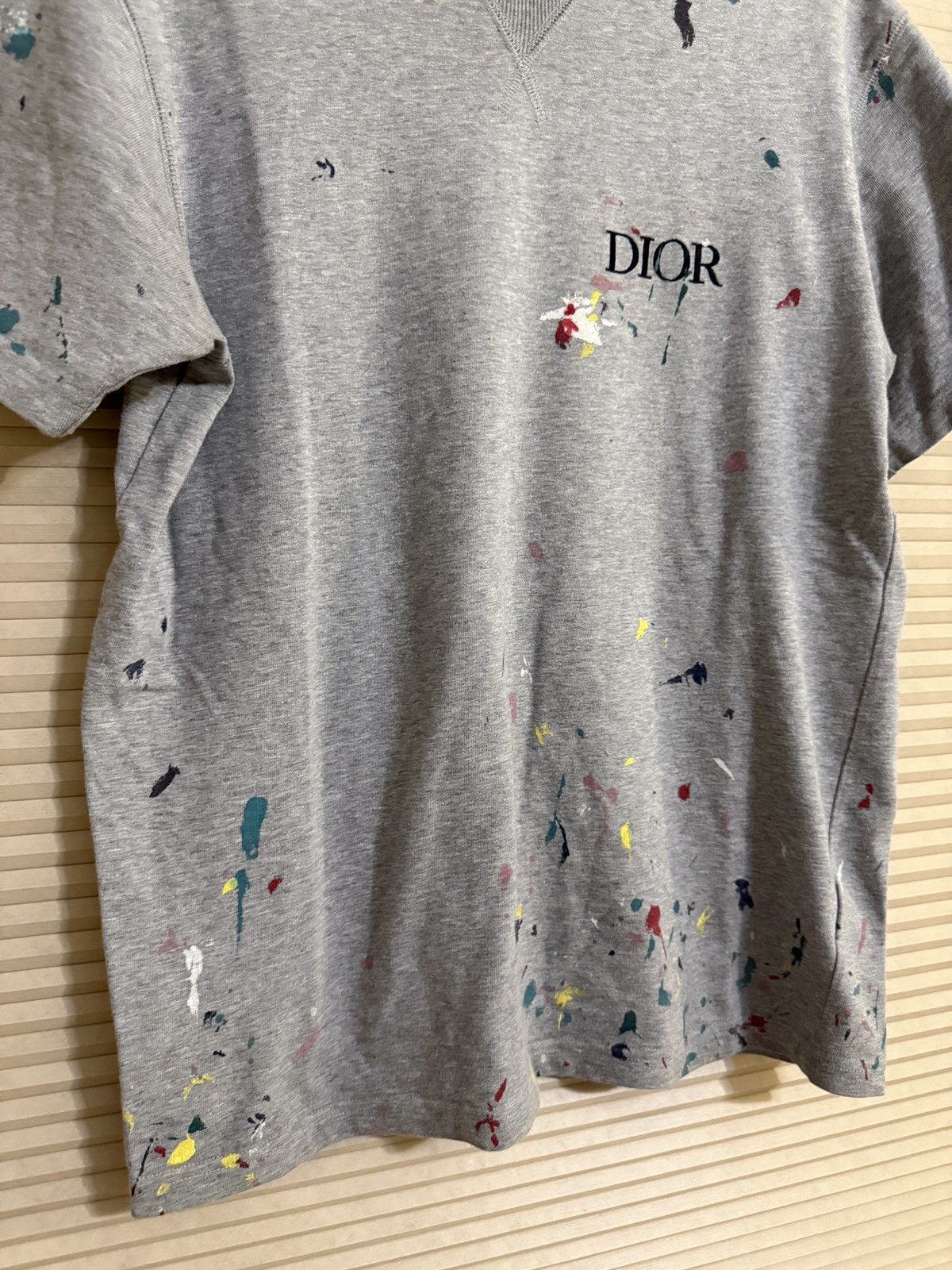 Dior Christian Dior Paint Splatter Short sleeve Size US M / EU 48-50 / 2 - 4 Thumbnail