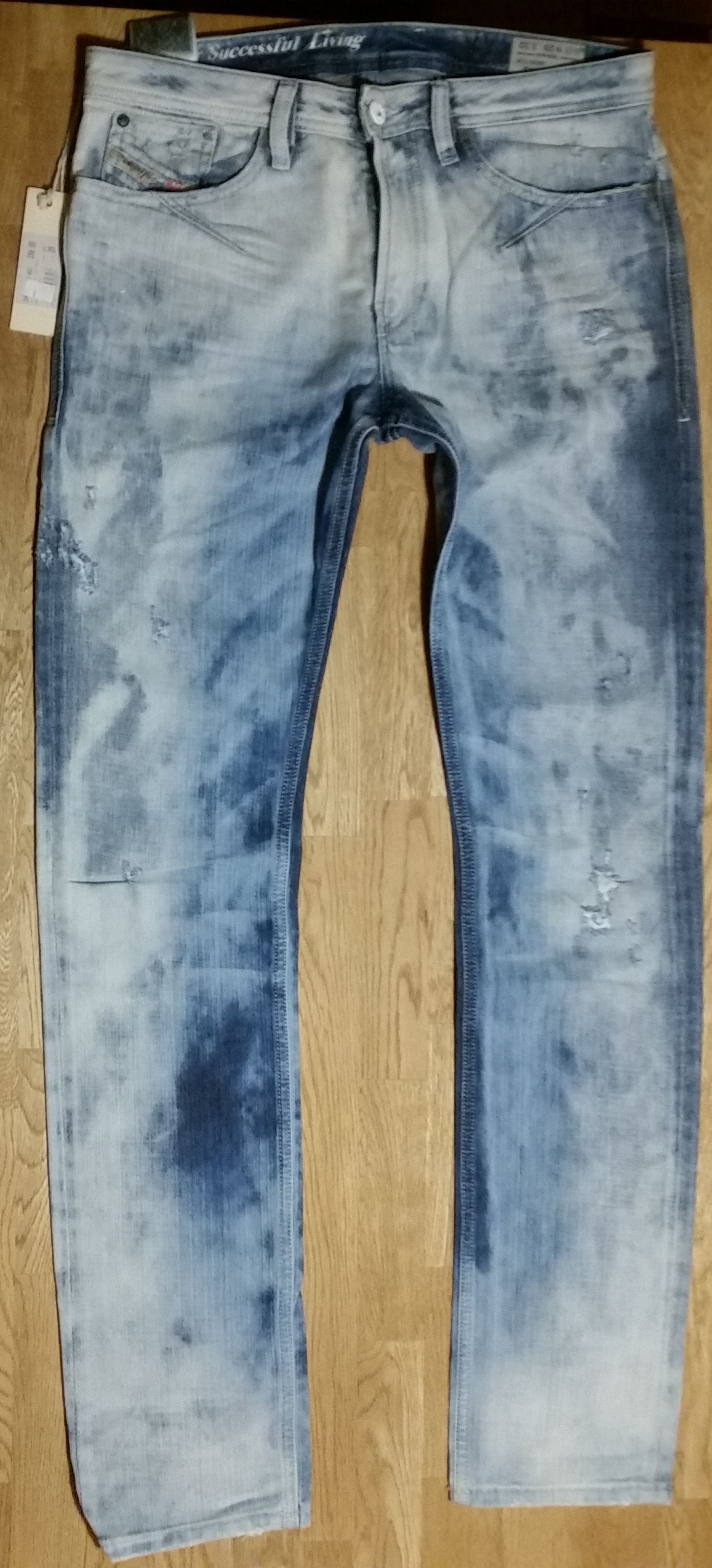 Diesel × Vintage rare DIESEL DNA Mutation SHIONER W30 L32 slim skinny W29 L34 Size US 30 / EU 46 - 7 Thumbnail