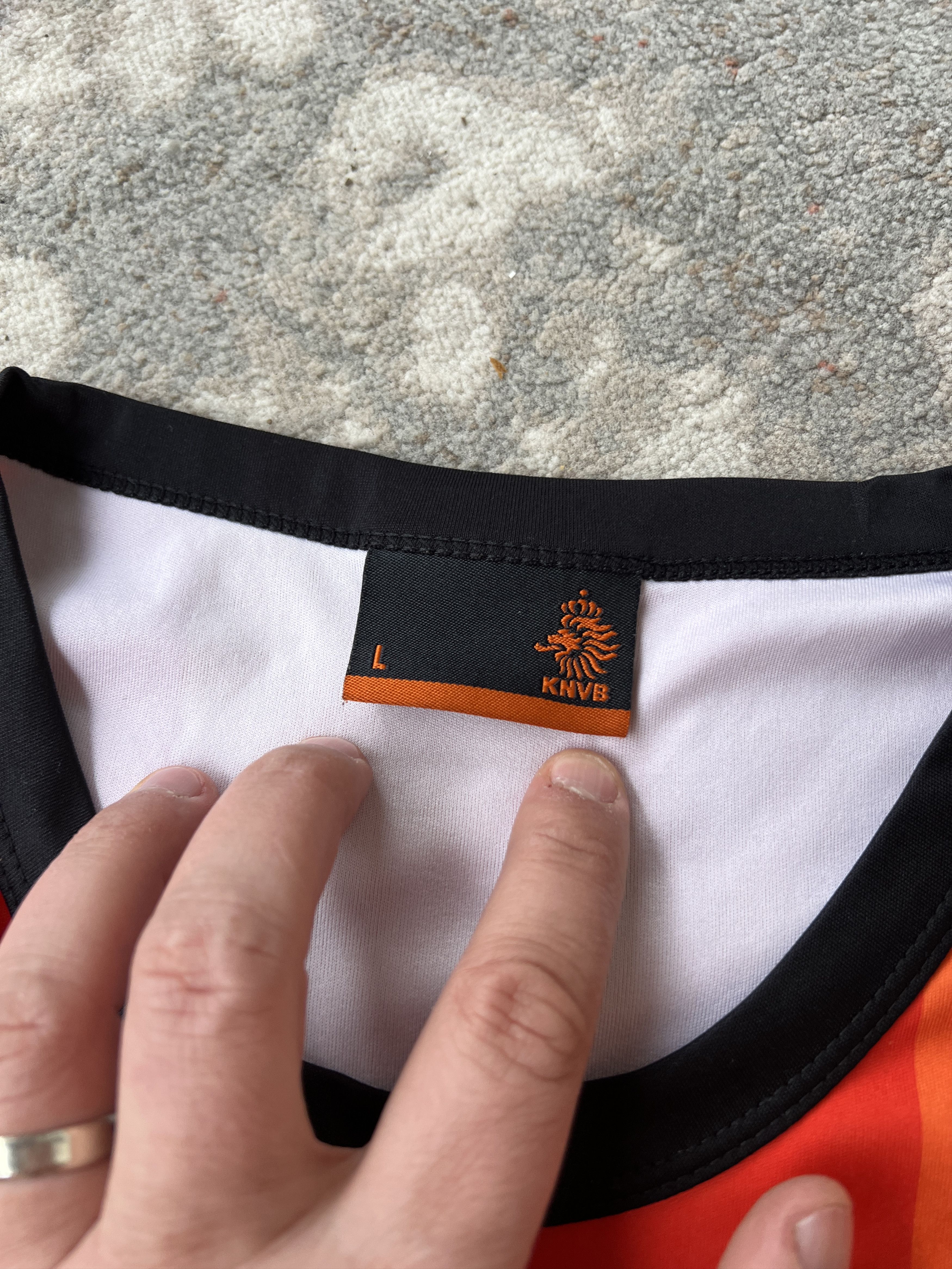 Other Nederland KNVB Football Jersey Size US L / EU 52-54 / 3 - 5 Thumbnail