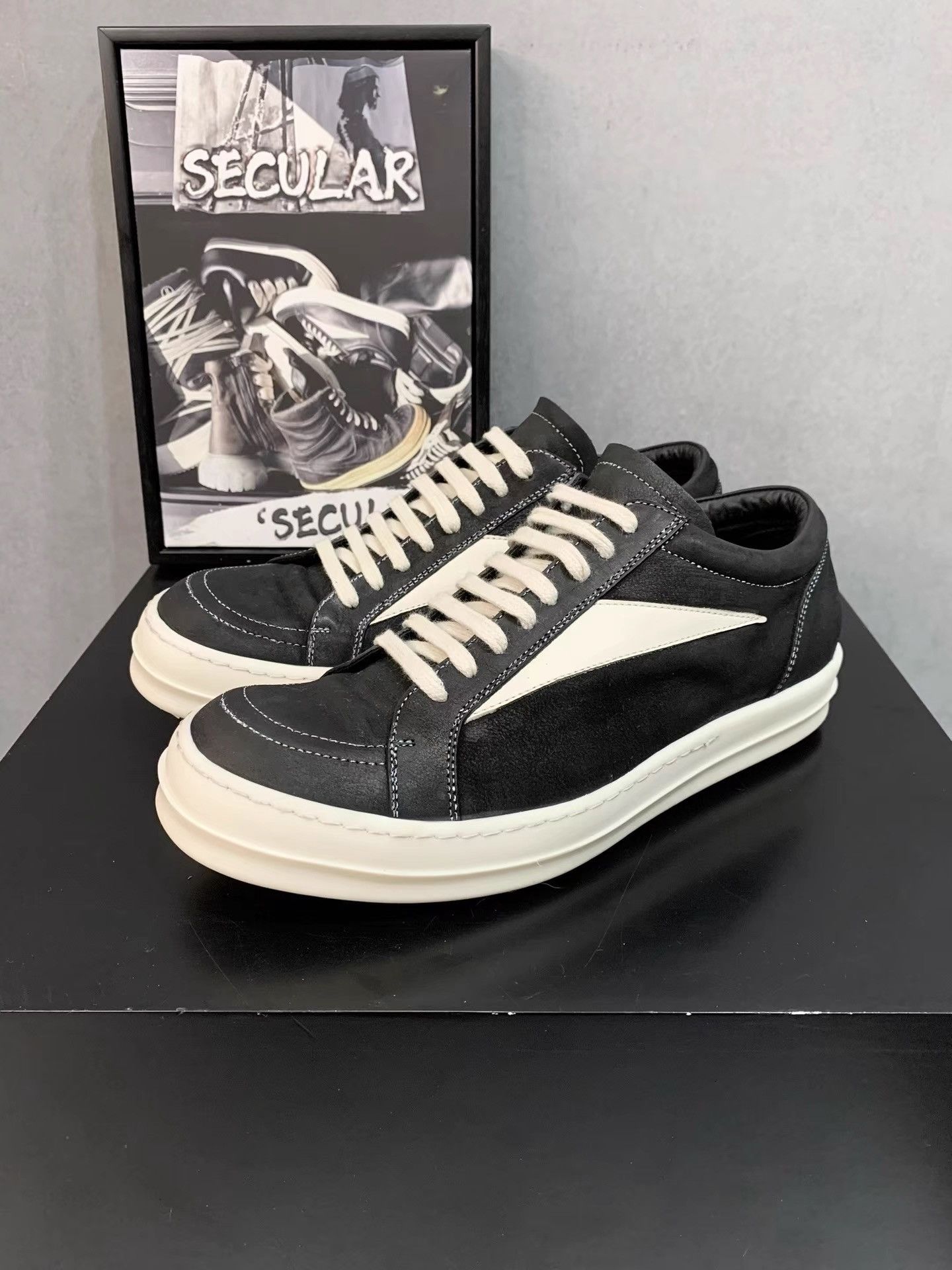 Rick Owens Rick Owens 24SS Vintage Sneaks K34 Size US 8 / EU 41 - 1 Thumbnail