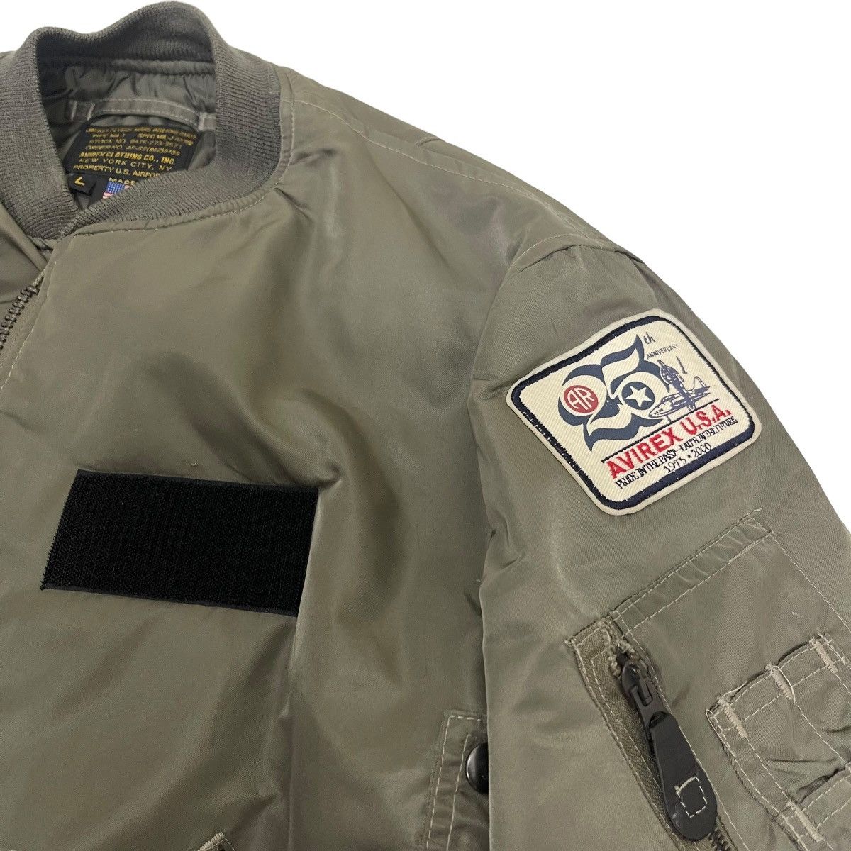 Avirex 🔥Vintage Avirex MA-1 25th Anniversary Bomber Jacket Size US L / EU 52-54 / 3 - 11 Thumbnail