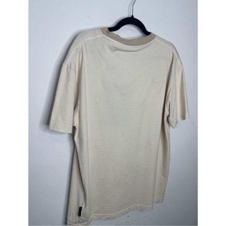 Moncler Palm Angels x Moncler Logo T-Shirt Off-White Men’s L Size US L / EU 52-54 / 3 - 3 Thumbnail
