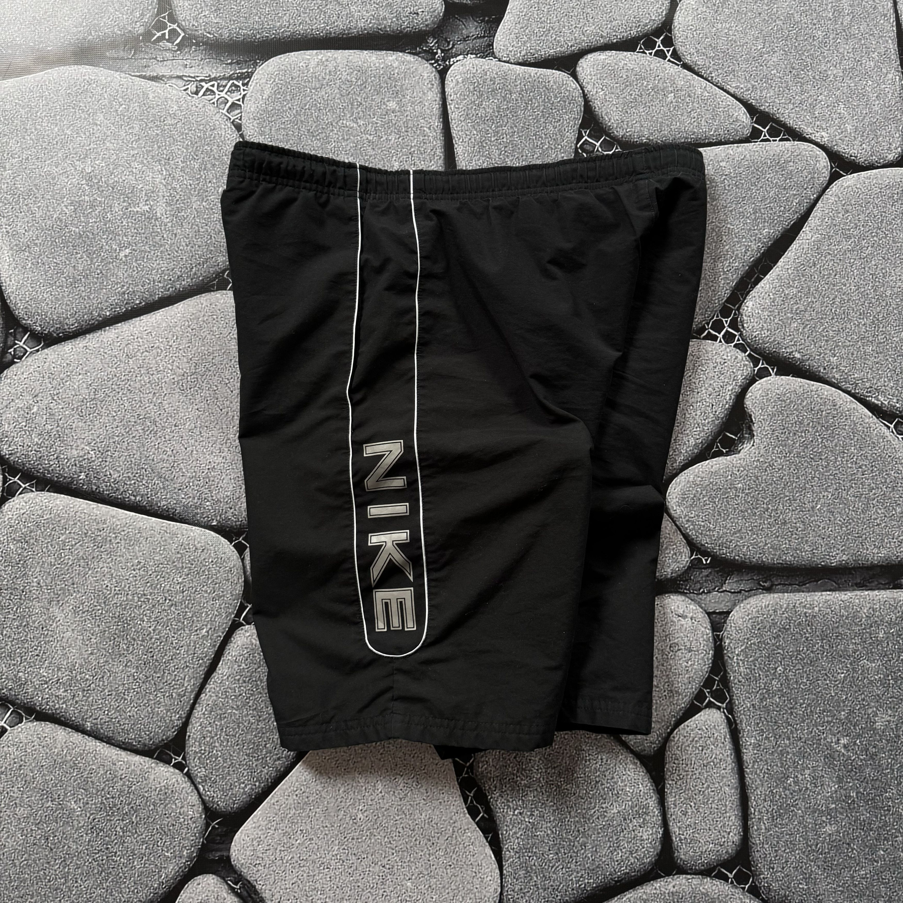 Nike NIKE VINTAGE TRACK SHORTS DOUBLE LOGO Y2K Size US 32 / EU 48 - 3 Thumbnail