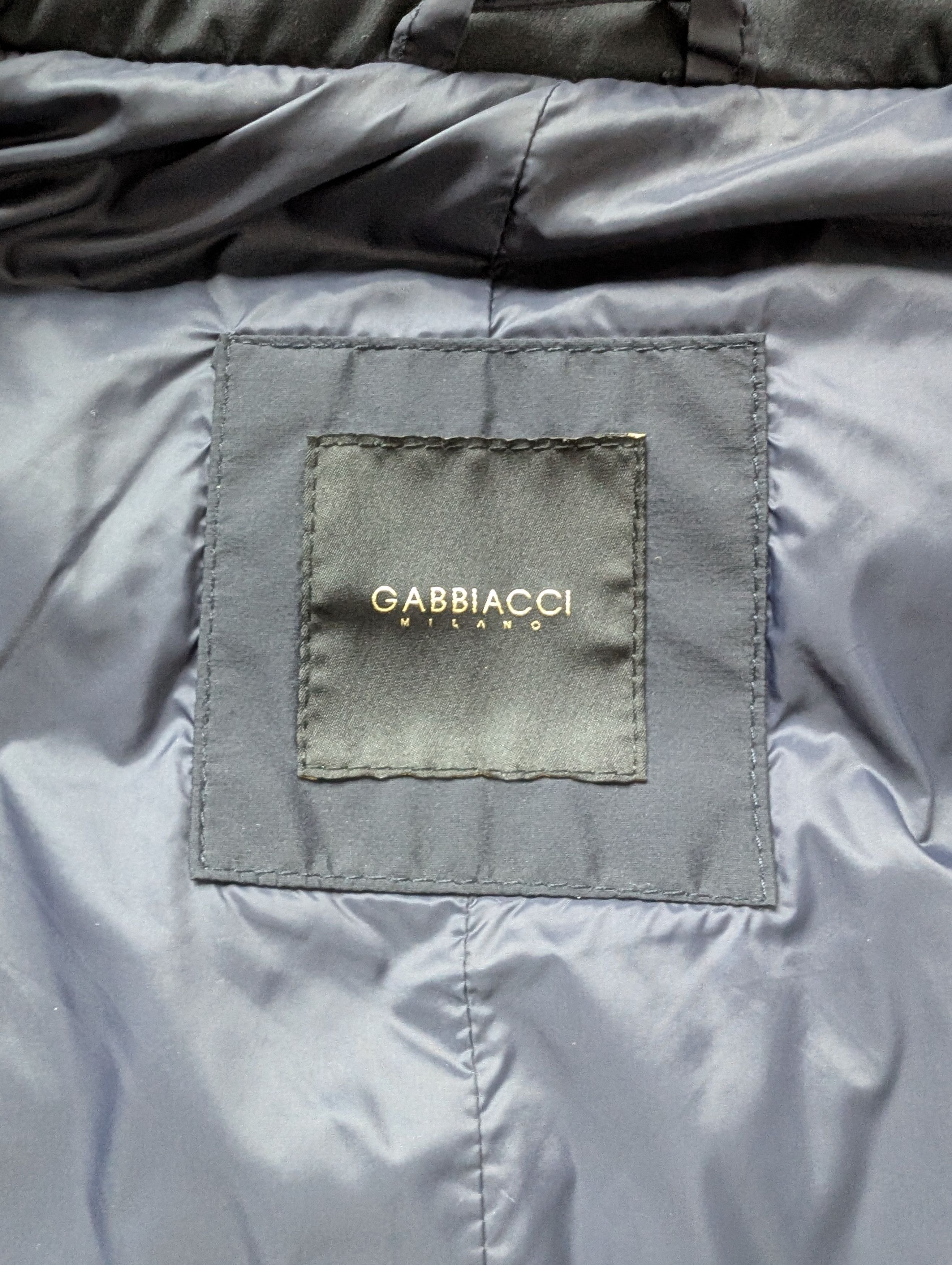 Gabicci Gabbiacci Milano Mens Gilet Vest Navy Old Money Luxury Italy Size US L / EU 52-54 / 3 - 5 Thumbnail