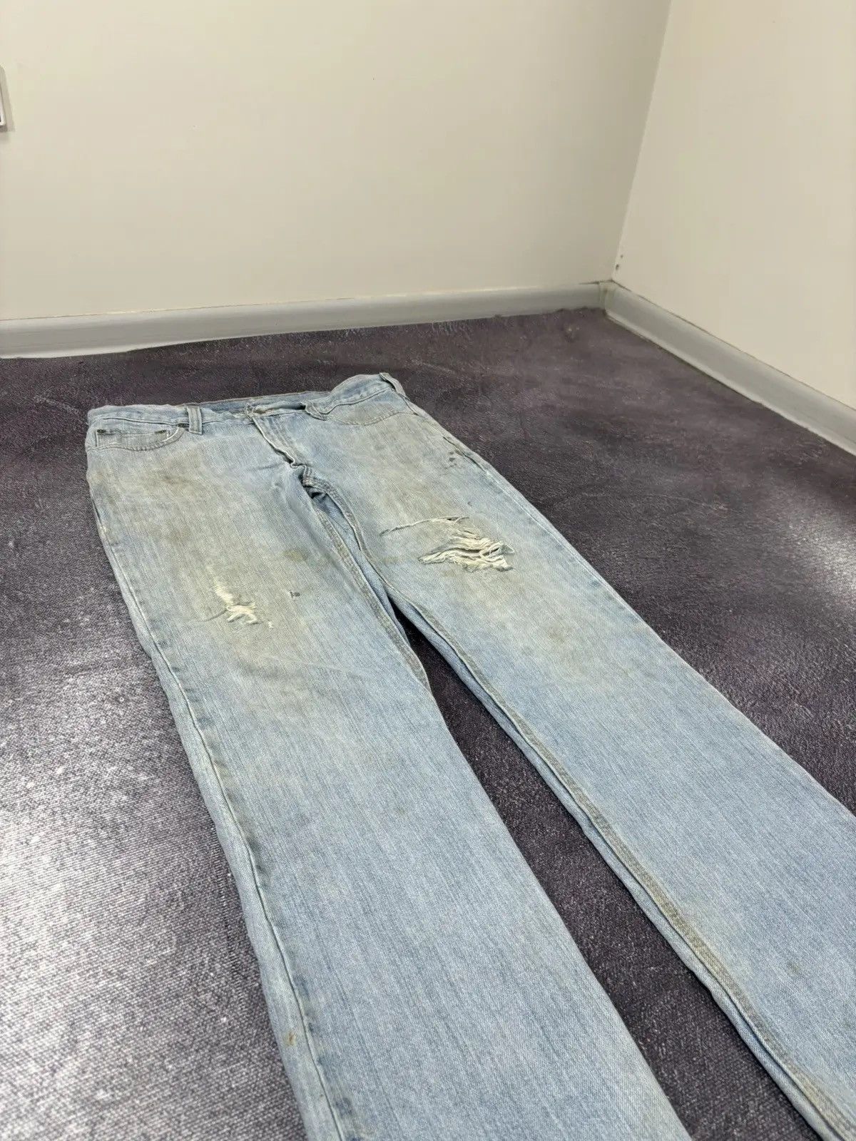 Carhartt × Vintage Vintage Carhartt American Faded Y2K Hype Denim Jeans Size US 34 / EU 50 - 9 Thumbnail