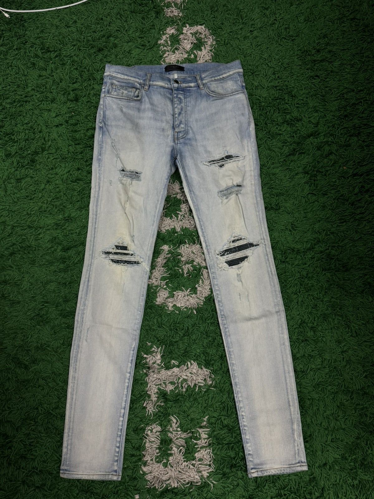 Amiri Amiri Jeans Paisley Patch 34 Size US 34 / EU 50 - 1 Thumbnail