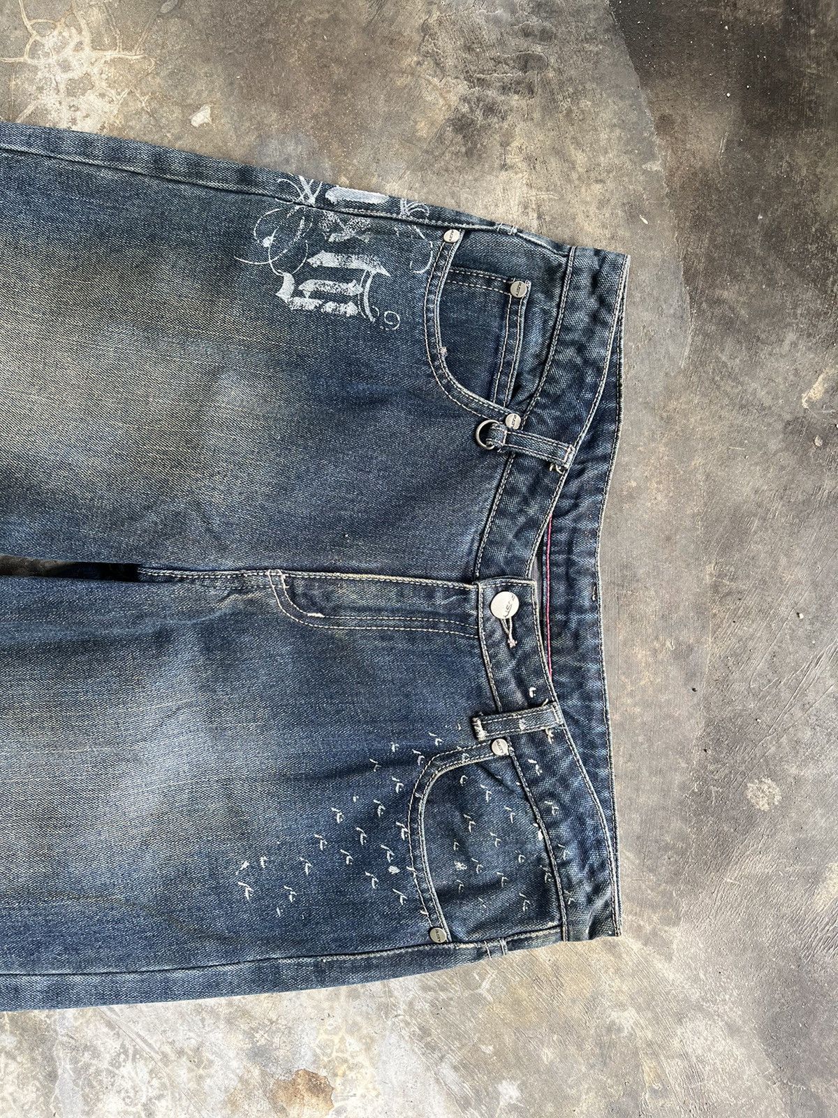 Rusty Baggy Rusty Denim Size US 31 - 17 Thumbnail