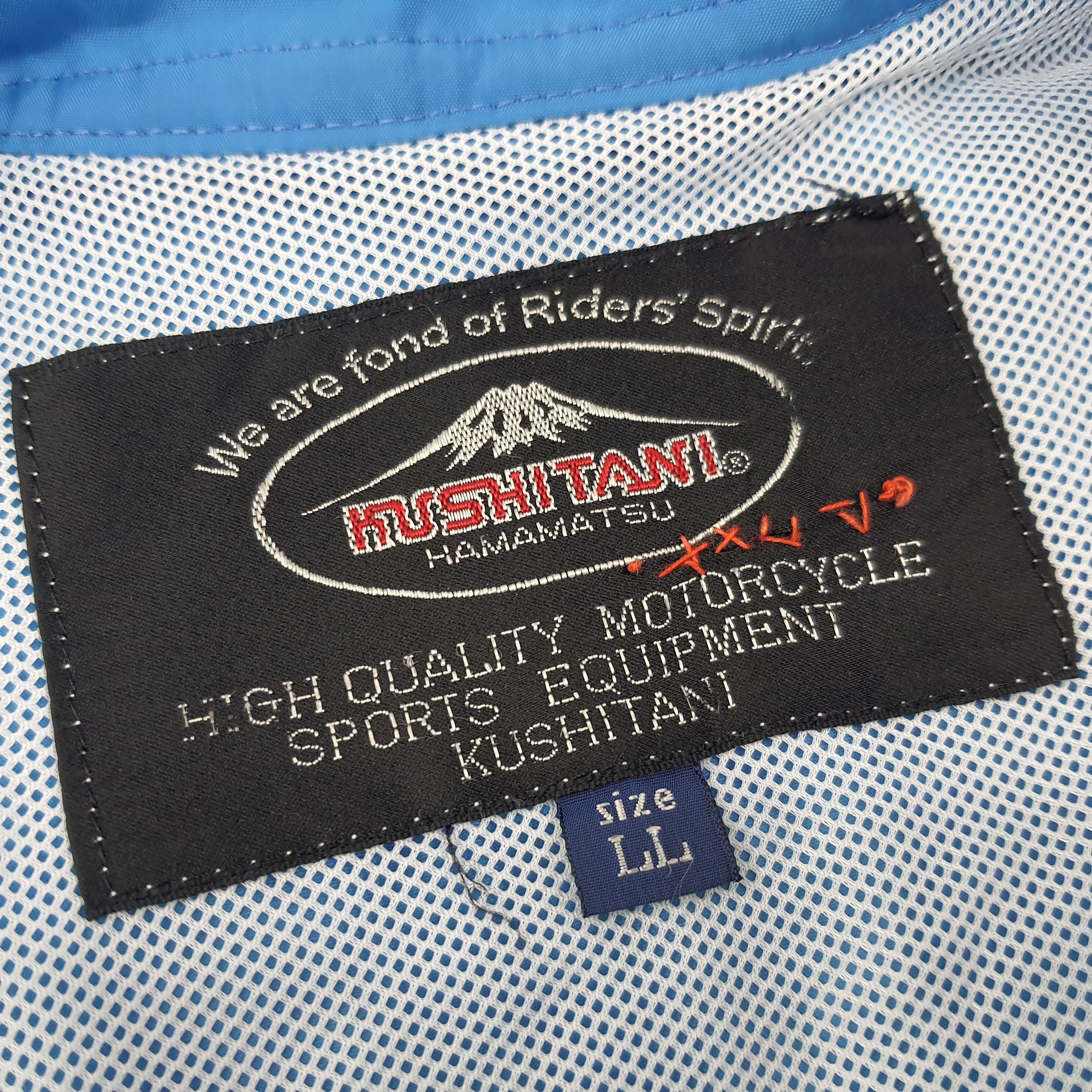 Japanese Brand × Vintage Vintage Kushitani KAWASAKI Team Biker Jacket C234N19 Size US L / EU 52-54 / 3 - 6 Thumbnail