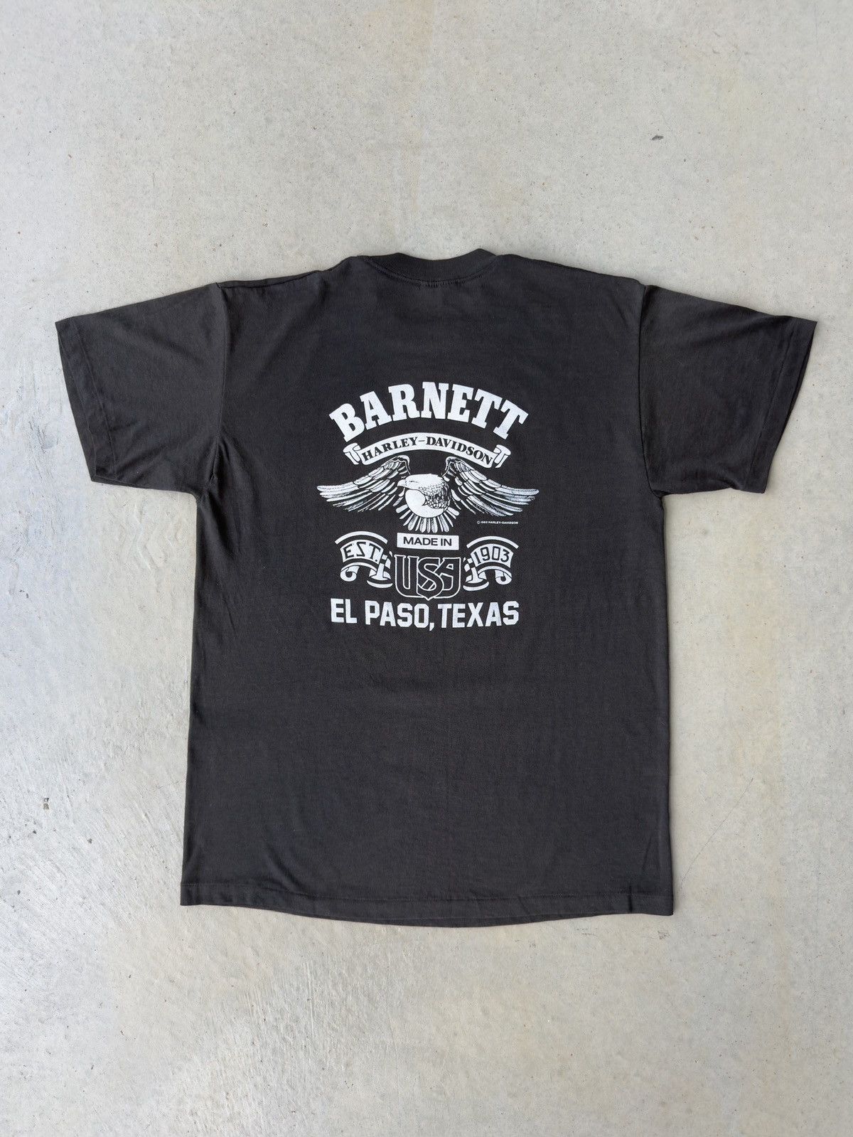 Harley Davidson Vintage 80’s Harley Davidson “ Great American Legends “ Tee Size US M / EU 48-50 / 2 - 2 Thumbnail