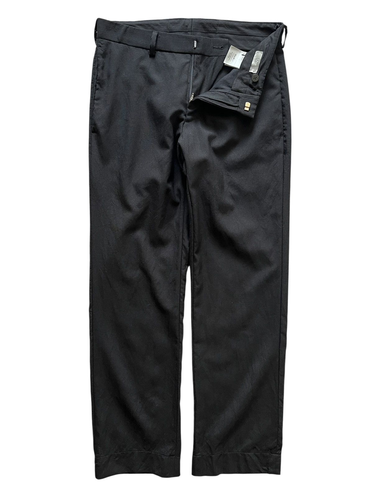 Dior Dior Uniforme Virgin Wool Casual Pants Size 30" / US 8 / IT 44 - 1 Thumbnail