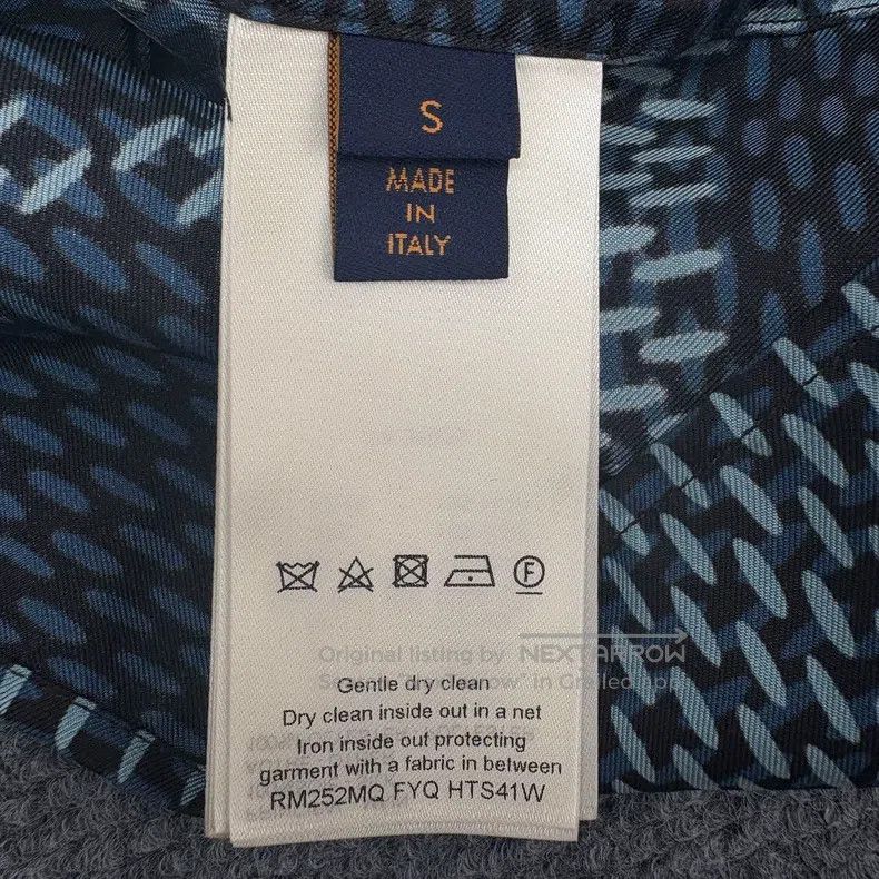 Louis Vuitton Louis Vuitton FW25 Co-branded Checkerboard Short Sleeve Sh Size US S / EU 44-46 / 1 - 8 Thumbnail