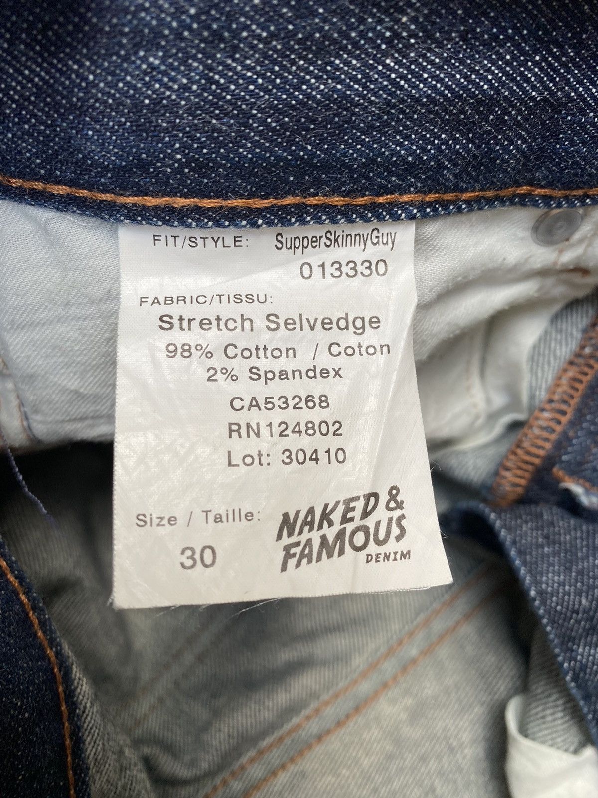Denime × Japanese Brand × Naked & Famous Naked & famous denim selvedge Size US 30 / EU 46 - 6 Thumbnail