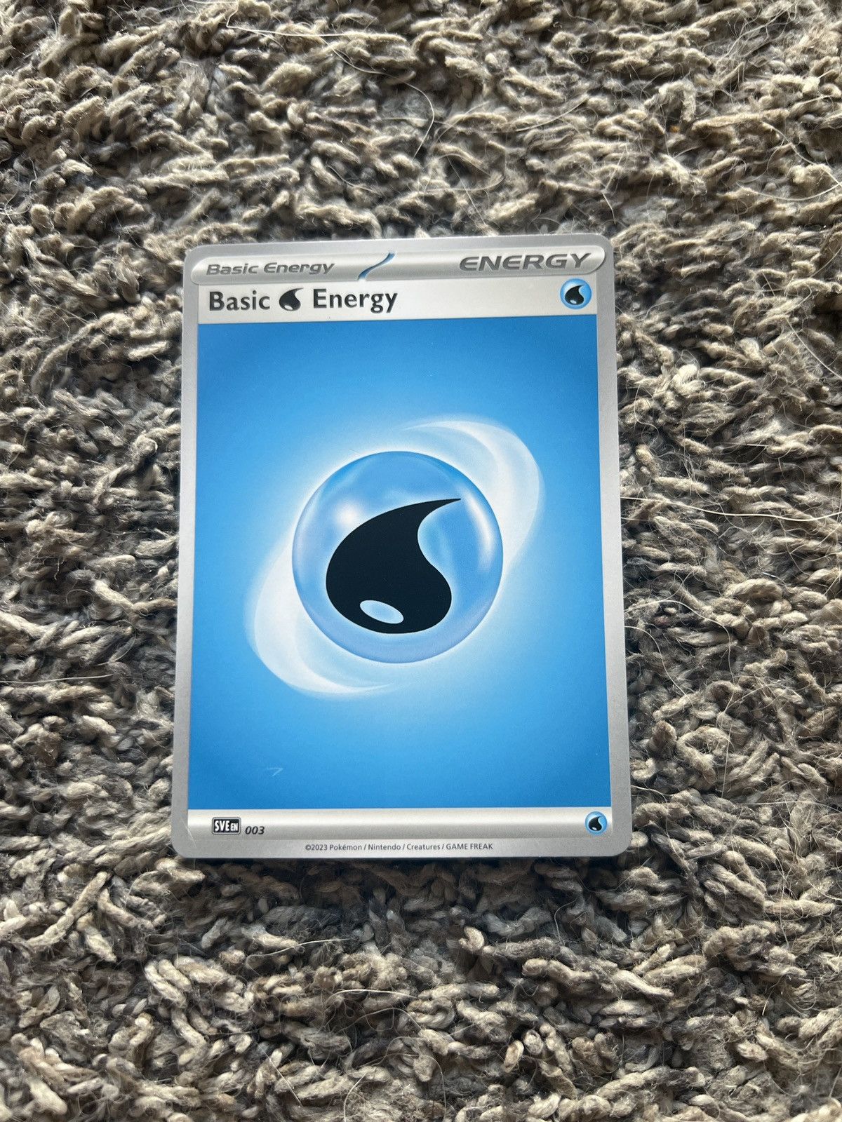 Pokemon 2023 Pokémon Basic Energy Card Size ONE SIZE - 1 Thumbnail
