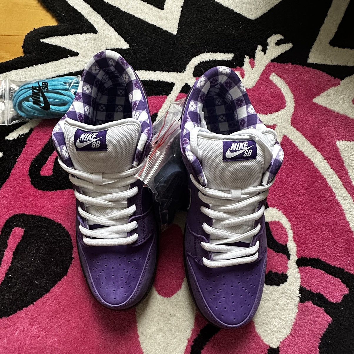 Nike Nike SB Dunk Low Concepts Purple Lobster Size US 11.5 / EU 44-45 - 5 Thumbnail