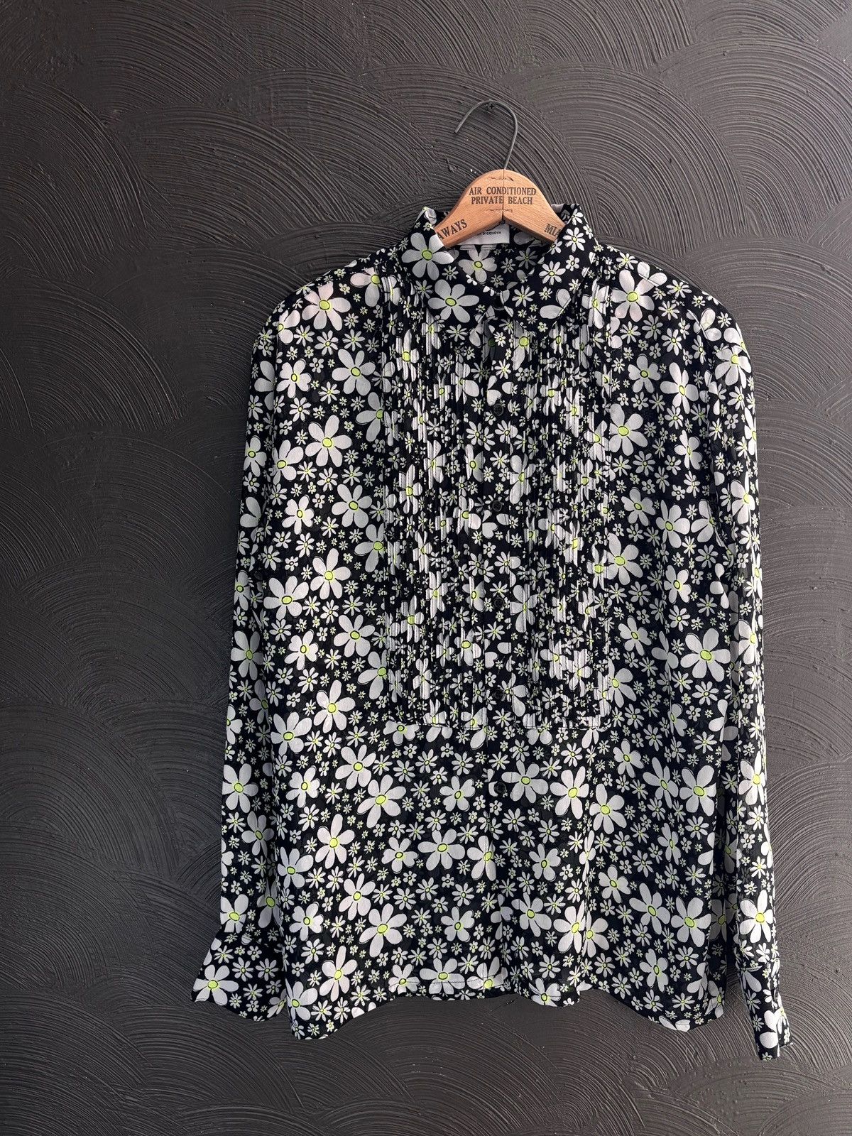 ALEXANDER DIGENOVA Alexander Digenova Chiffon Sunflower Shirt. Size Large Size US L / EU 52-54 / 3 - 1 Thumbnail