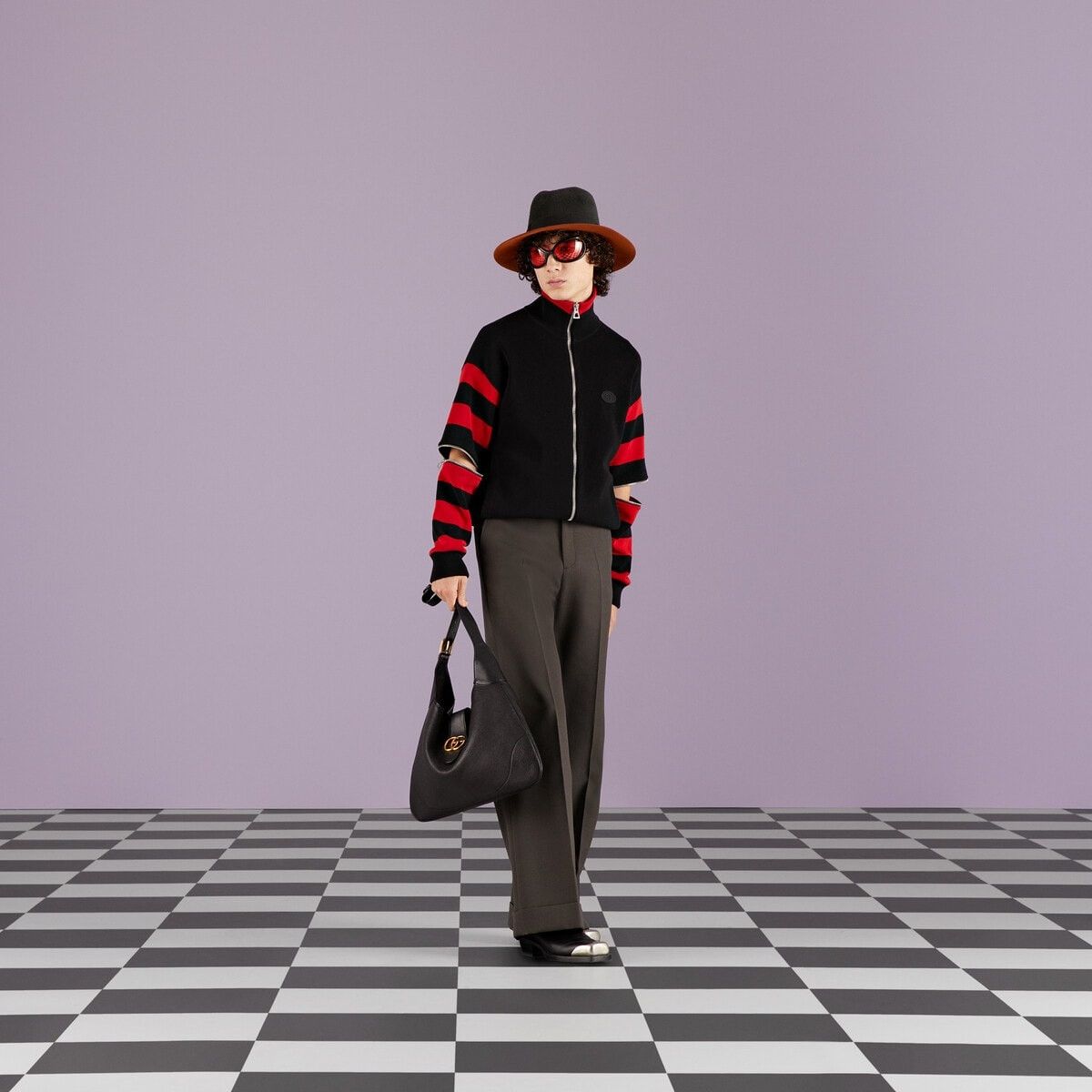 Gucci o1s1wg110925 Cotton Bomber With Detachable Sleeves Size US L / EU 52-54 / 3 - 2 Thumbnail