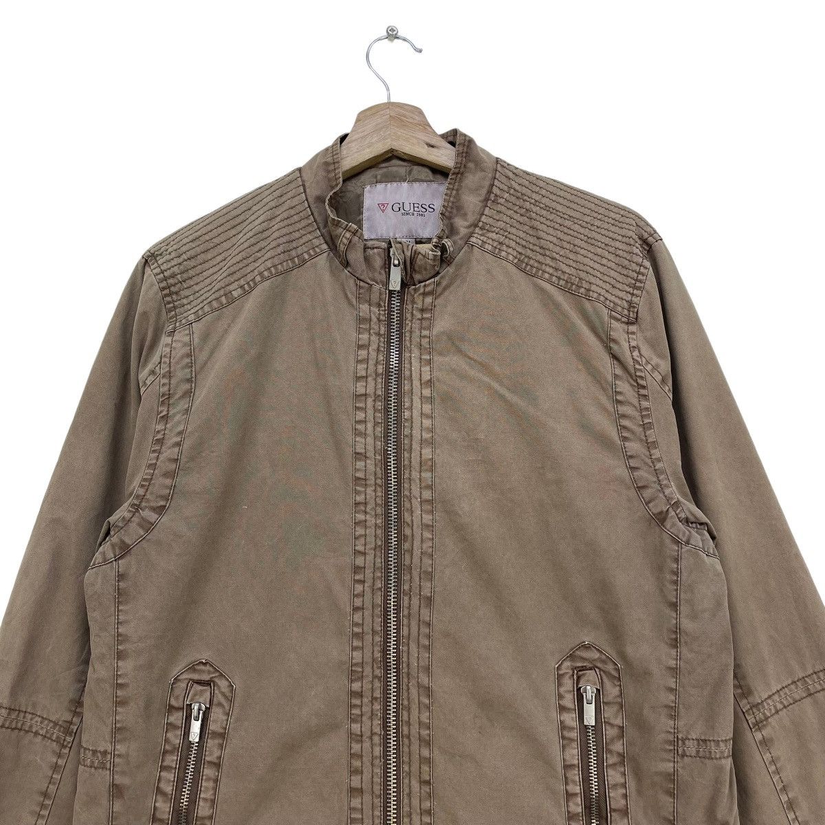 Guess × Vintage 💥Vintage Guess Biker Jacket Size US M / EU 48-50 / 2 - 4 Thumbnail