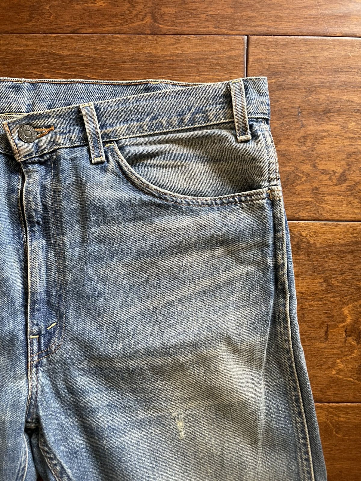 Levi's Levi’s Orange Tab Distressed Crop Denim Size US 36 / EU 52 - 2 Thumbnail