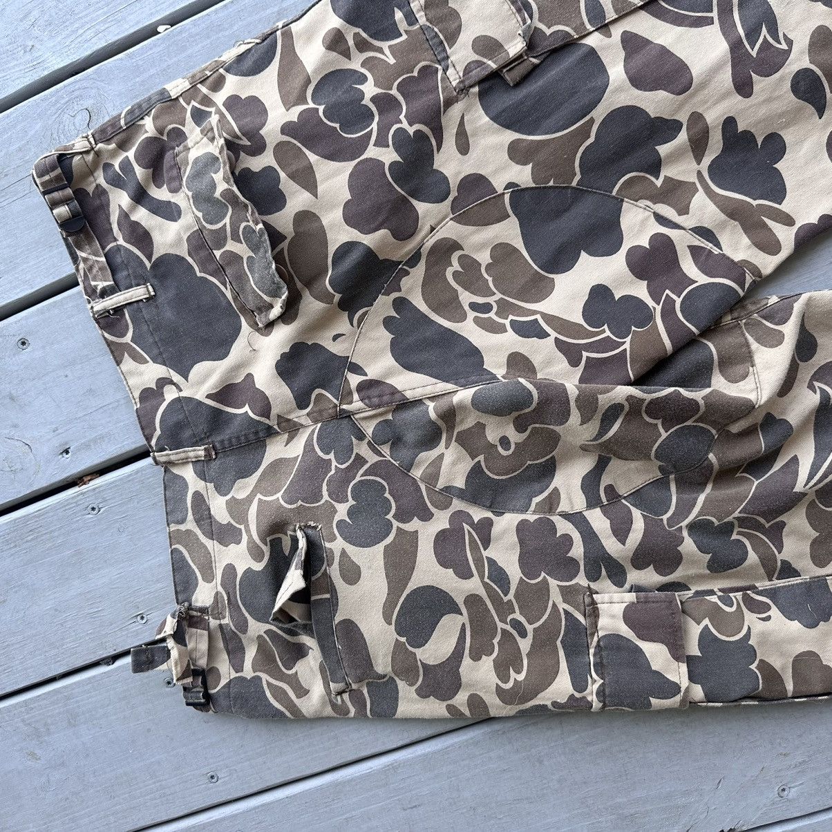 Vintage Brown duck camo pants Sz 32x30 vintage 80s Size US 32 / EU 48 - 8 Thumbnail