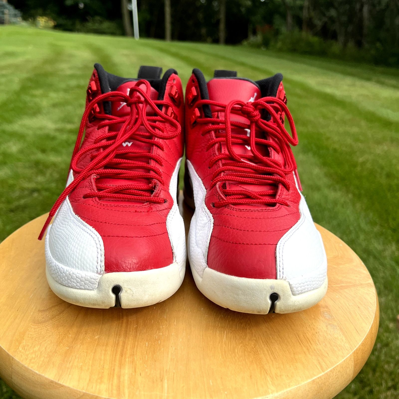 Jordan Brand × Nike Nike Air Jordan 12 Retro Gym Red Men's Shoes - Size 9 Size US 9 / EU 42 - 5 Thumbnail