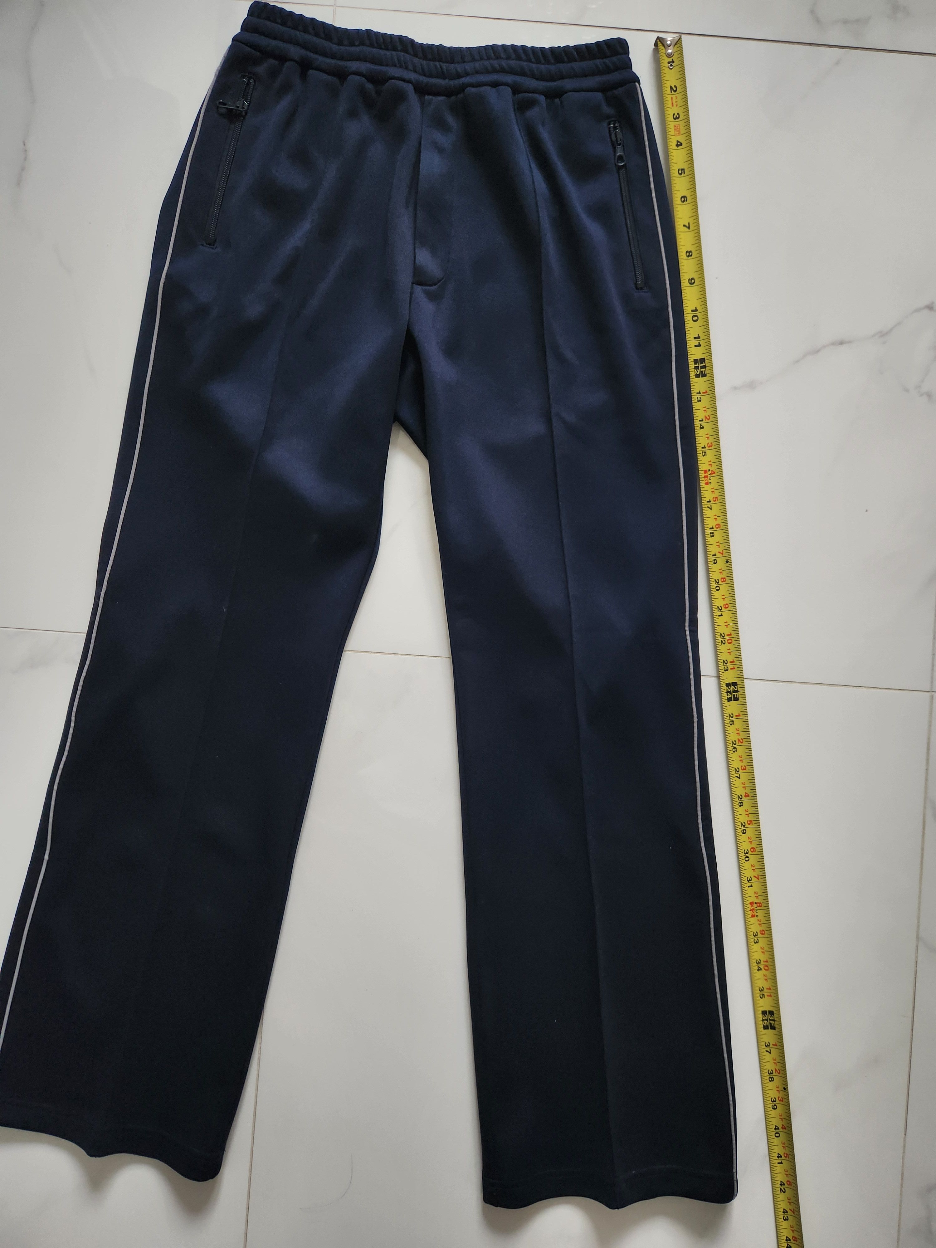 Tres Bien Tres Bien Straight Leg Navy Track Pants Size US 31 - 6 Thumbnail