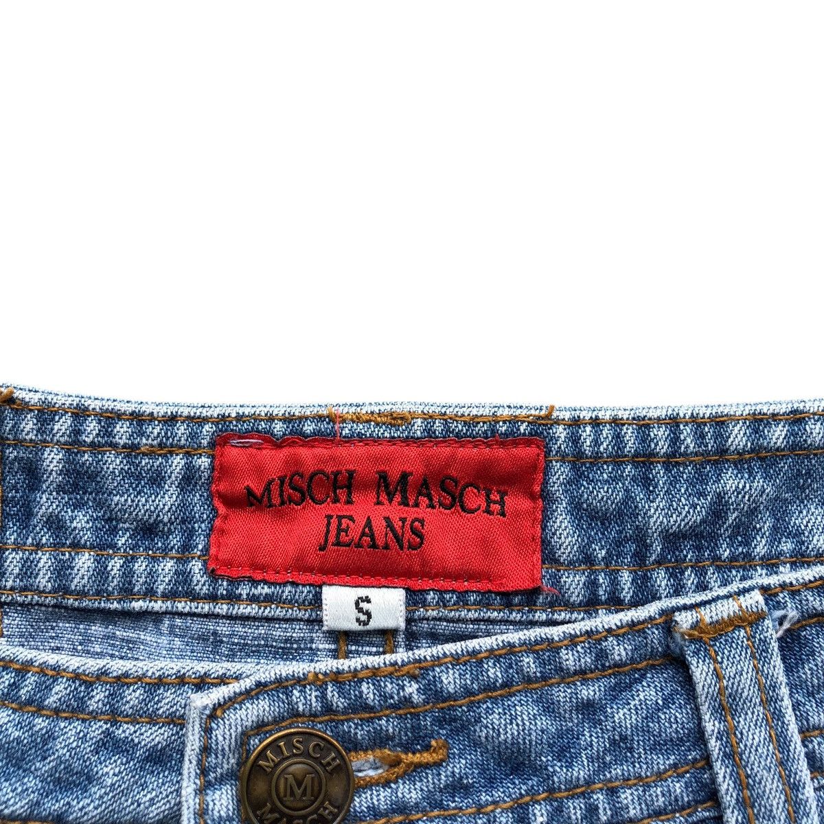 Tornado Mart Vintage japanese MISCH MASCH flare denim Size US 28 / EU 44 - 8 Thumbnail