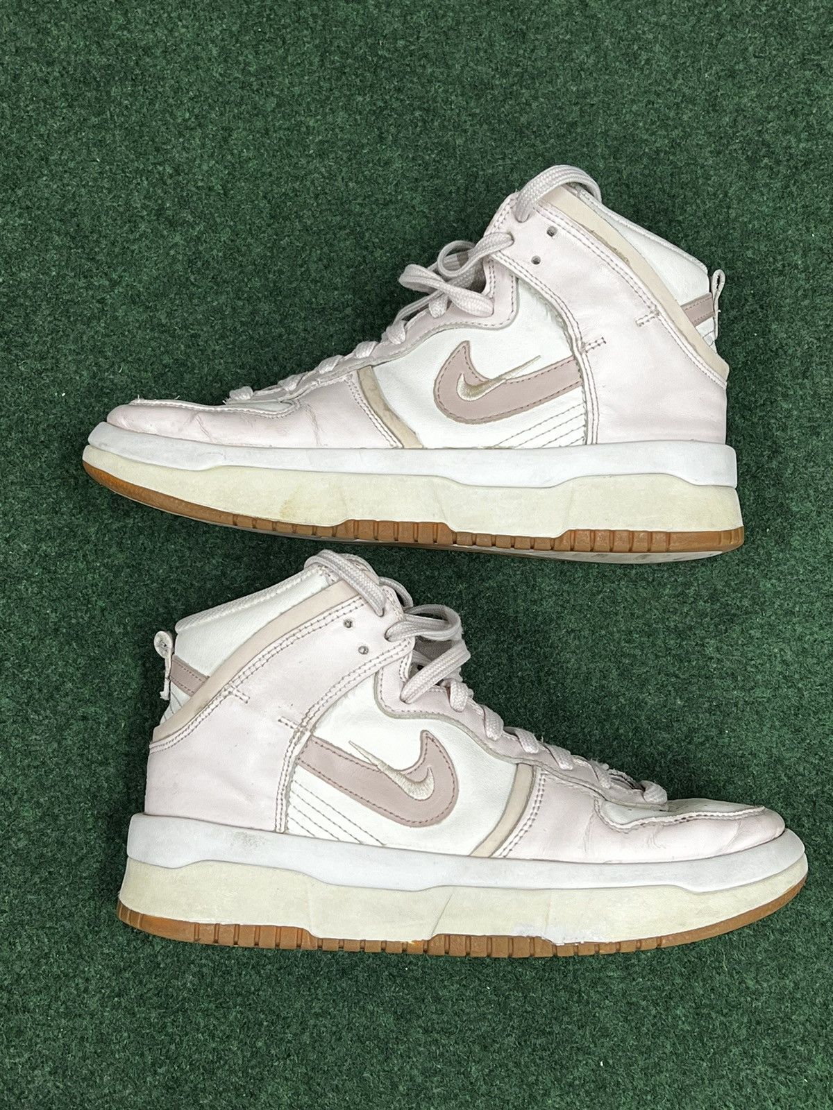 Nike 2021 Nike Dunk High Up Sail Light Soft Pink DH3718-102 Size US 7 / IT 37 - 3 Thumbnail