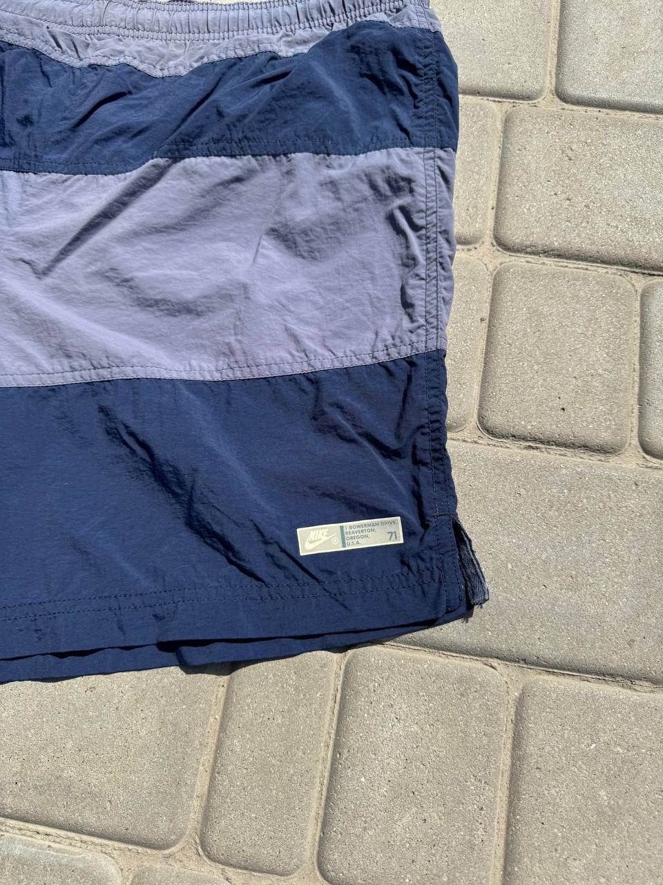 Nike 90s 00s Vintage Shorts Neylon Y2K Size US 33 - 2 Thumbnail