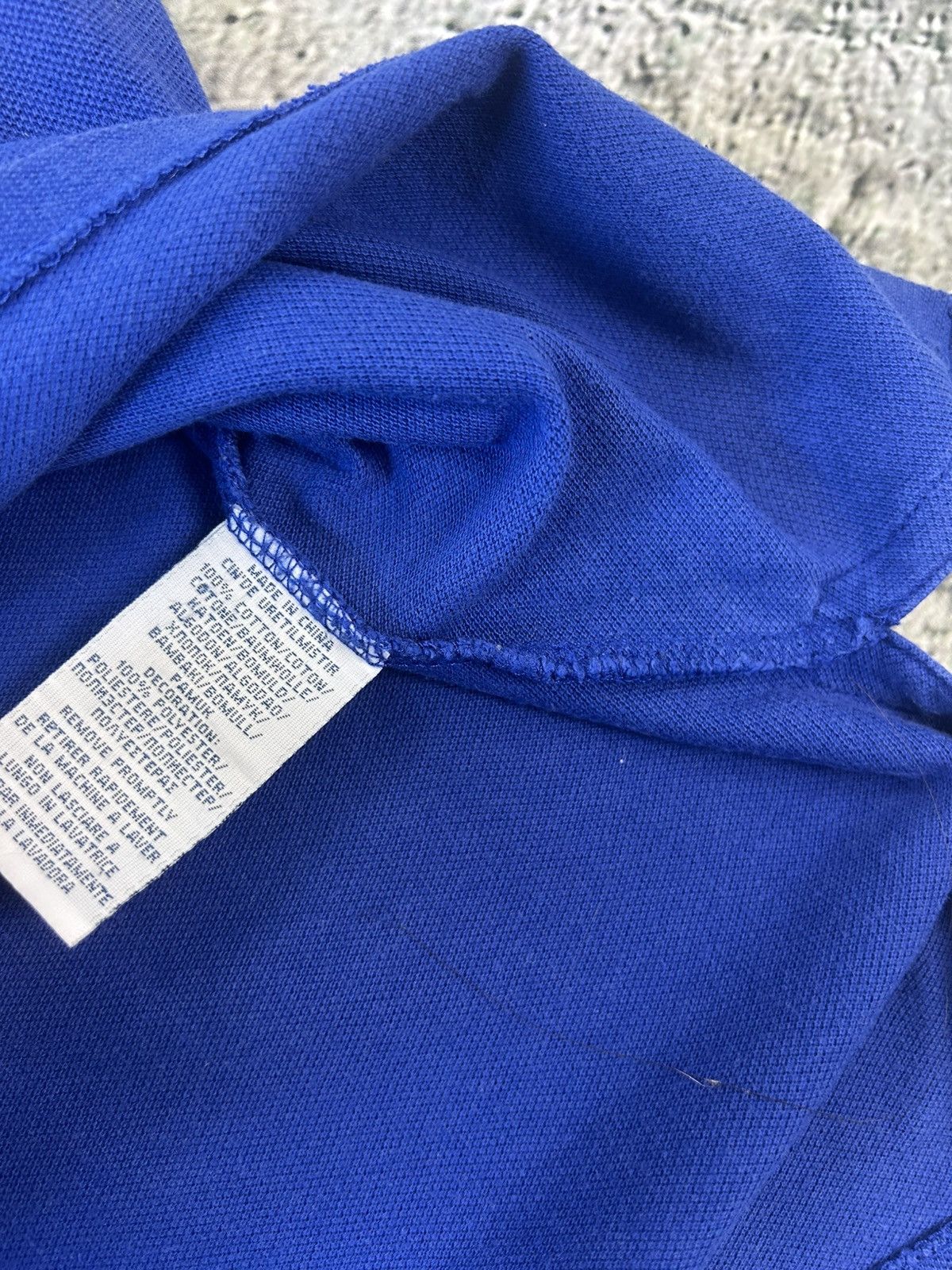 Ralph Lauren Chief Keef Polo Ralph Lauren Italia vintage blue polo shirt Size US L / EU 52-54 / 3 - 6 Thumbnail