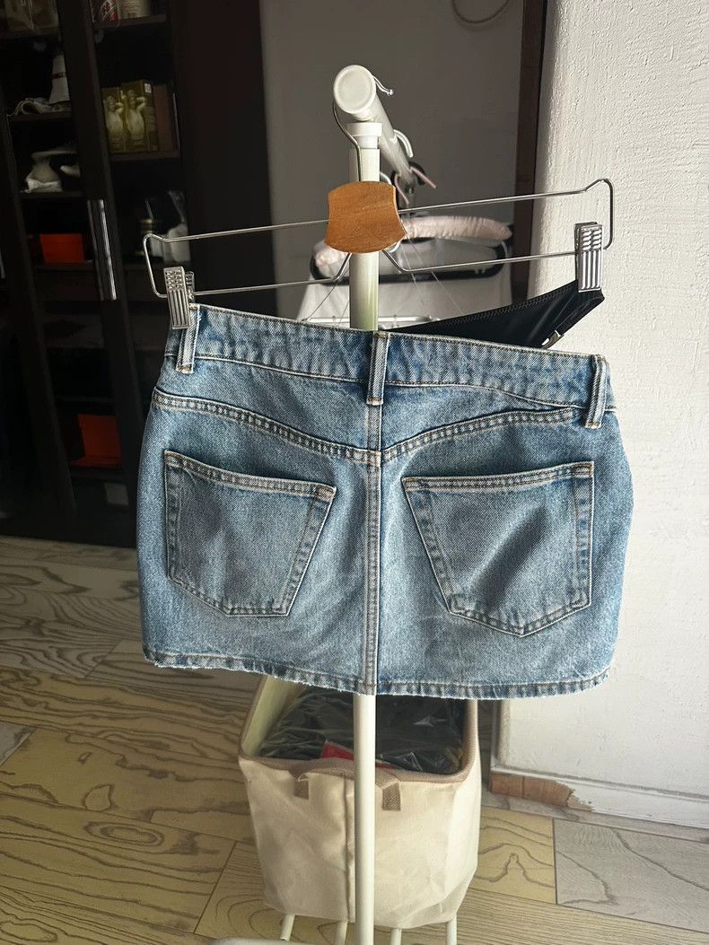 Alexander Wang Alexander Wang Denim Mini Skirt- Size 26" / US 2 / IT 38 - 3 Thumbnail
