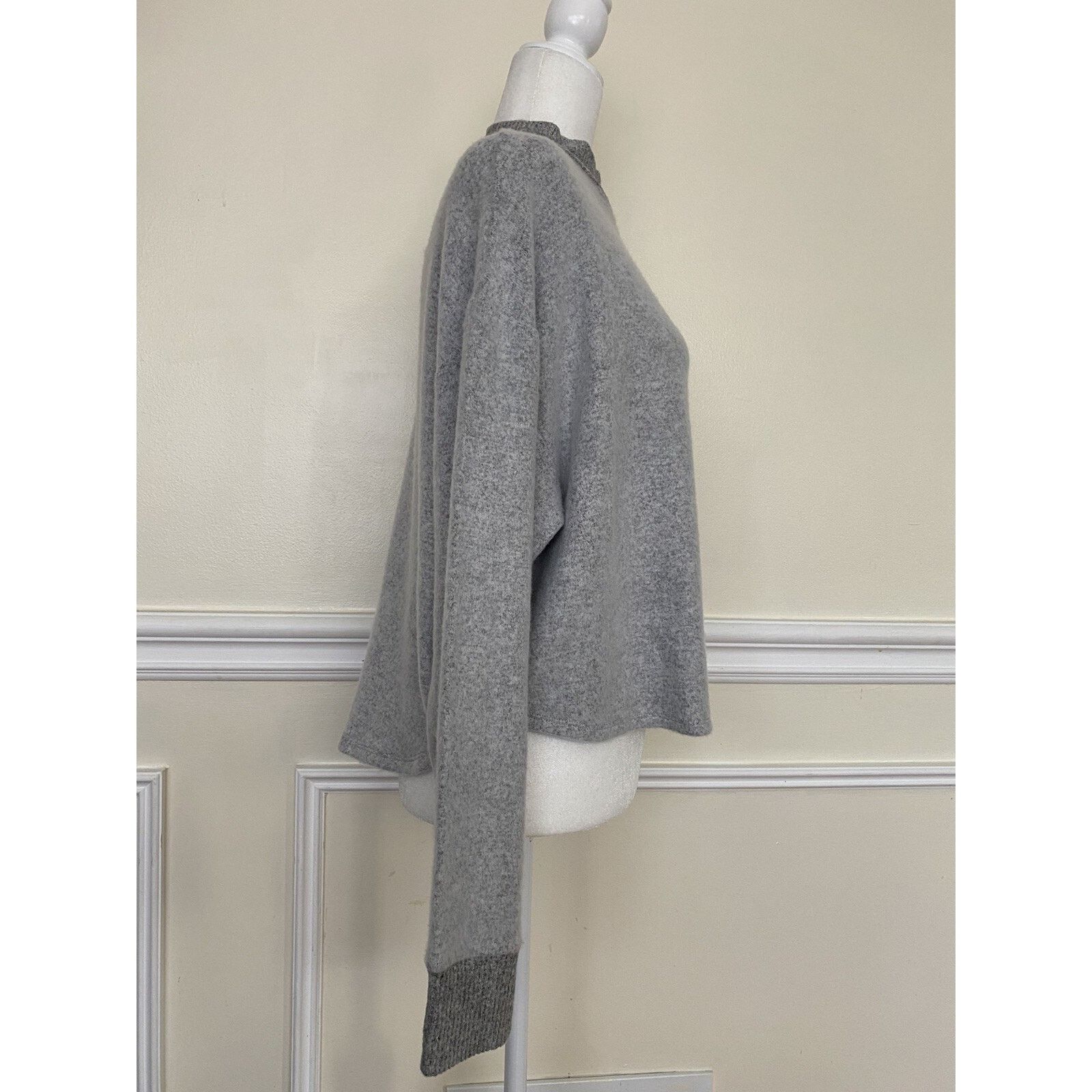 & Other Stories Socialite Gray Nordstrom sweater women warm Size L A003033 Size L / US 10 / IT 46 - 4 Thumbnail