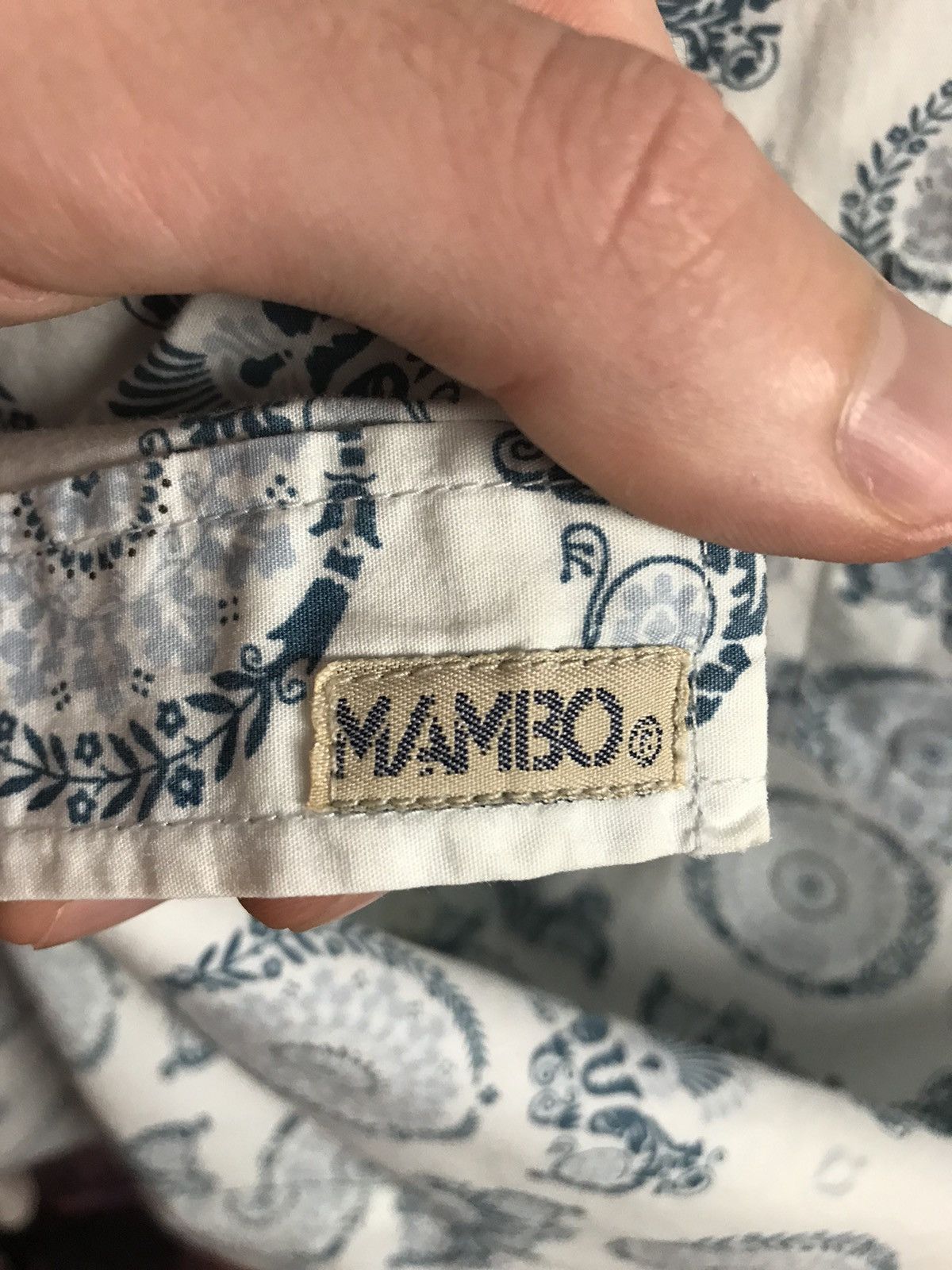 Mambo Mambo Hawaiian art crazy shirt Size US L / EU 52-54 / 3 - 5 Thumbnail