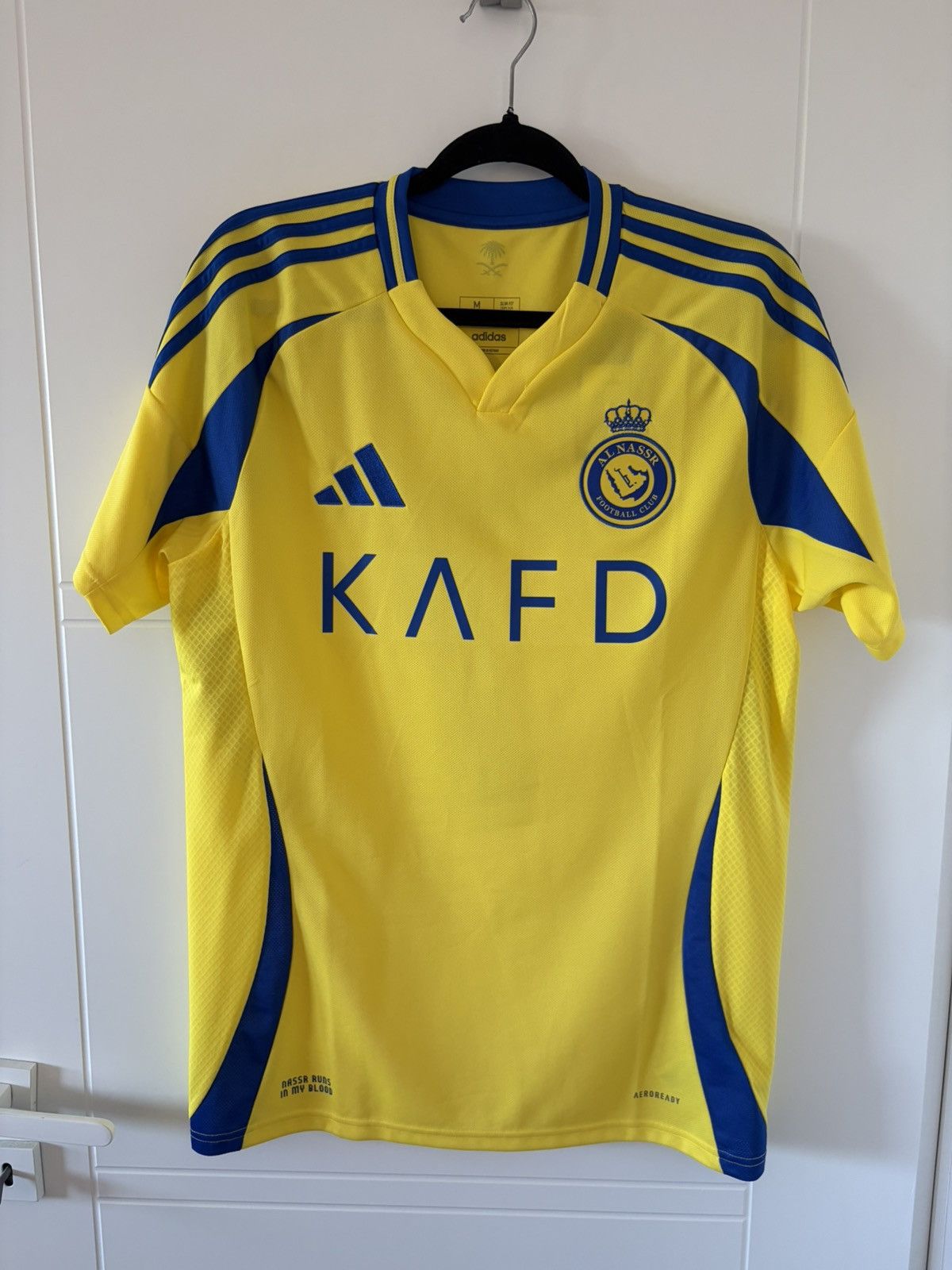 Adidas Al Nassr adidas 2024/2025 home Ronaldo Soccer Jersey Size US M / EU 48-50 / 2 - 4 Thumbnail