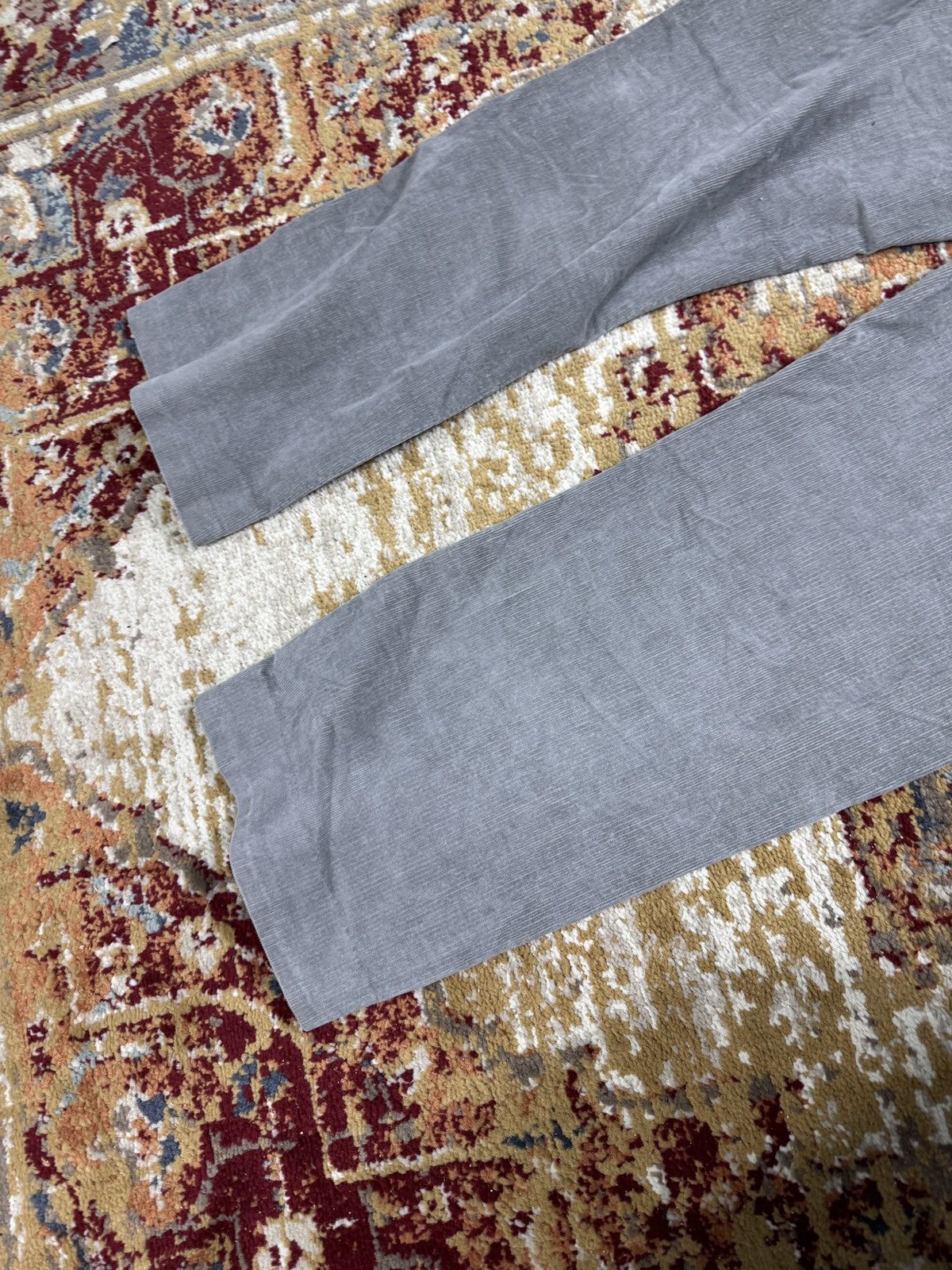 Levi's × Vintage Levi's Baggy Corduroy Denim Washed Black Jeans Pants Vintage Size US 36 / EU 52 - 7 Thumbnail
