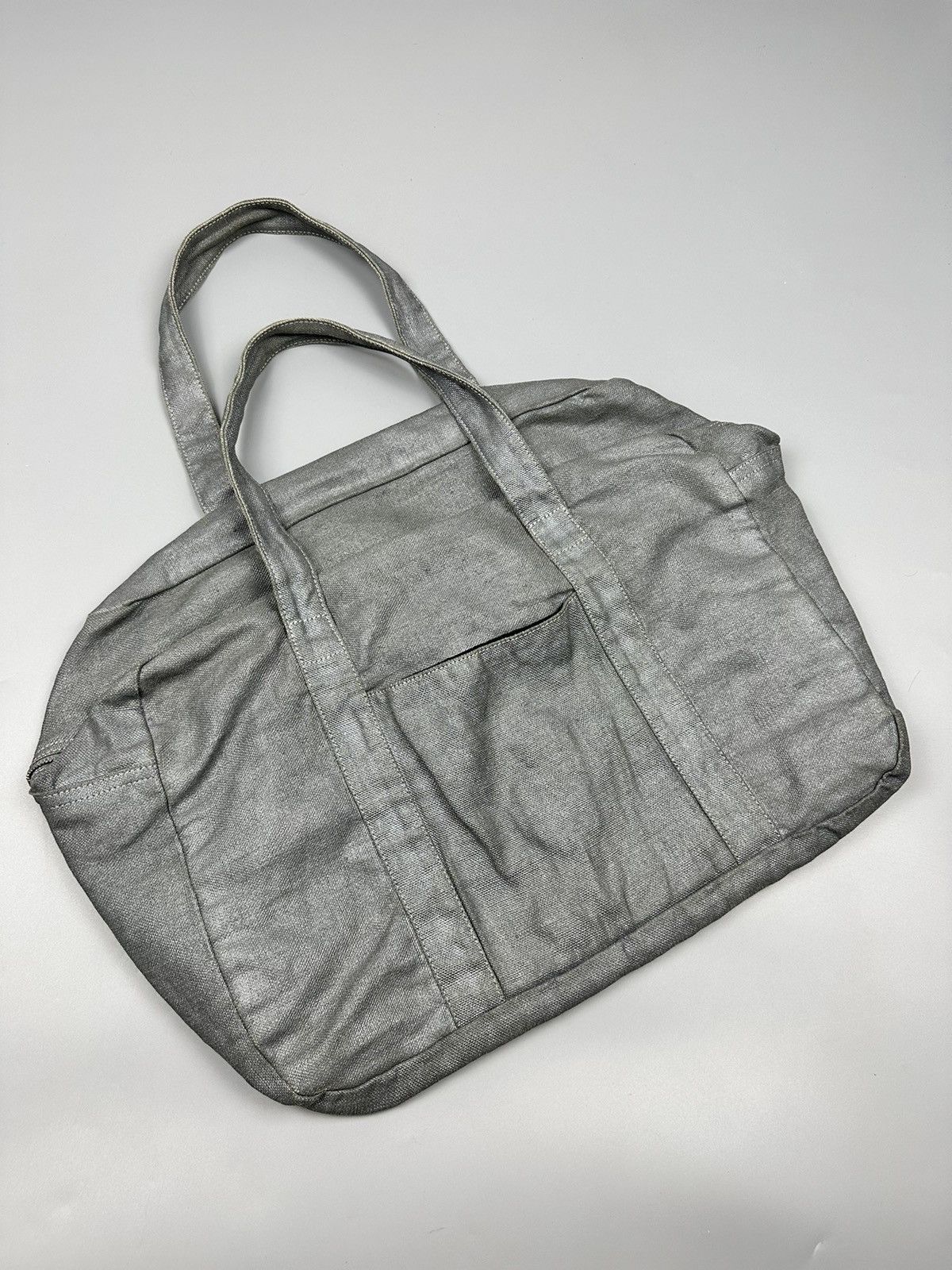 A.P.C. Rare Vintage APC Waxed Linen Tote Bags Size ONE SIZE - 2 Thumbnail