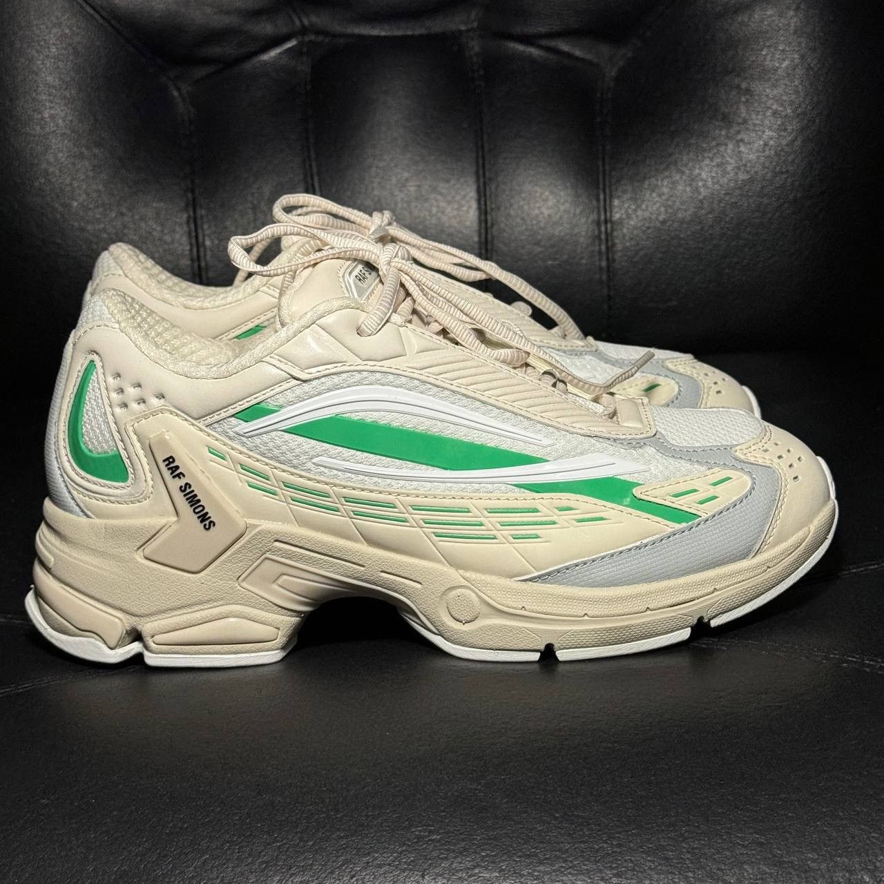 Raf Simons Raf Simons UltraSceptre Off-white / Green Size US 5 / EU 37 - 1 Thumbnail
