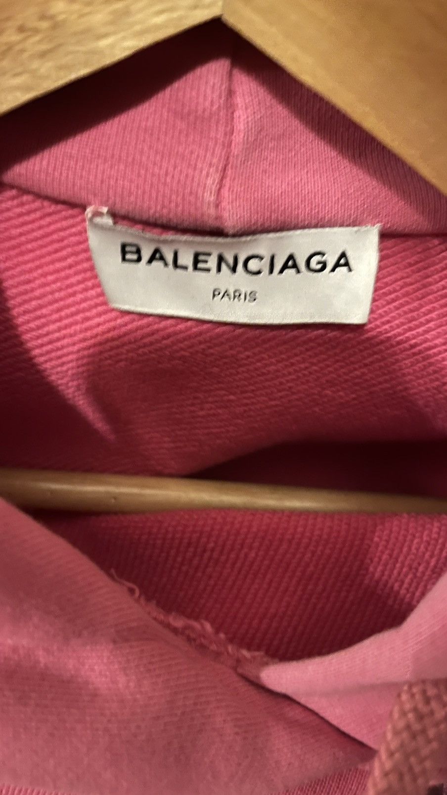 Balenciaga Balenciaga New York Pink Hoodie Size US L / EU 52-54 / 3 - 14 Thumbnail