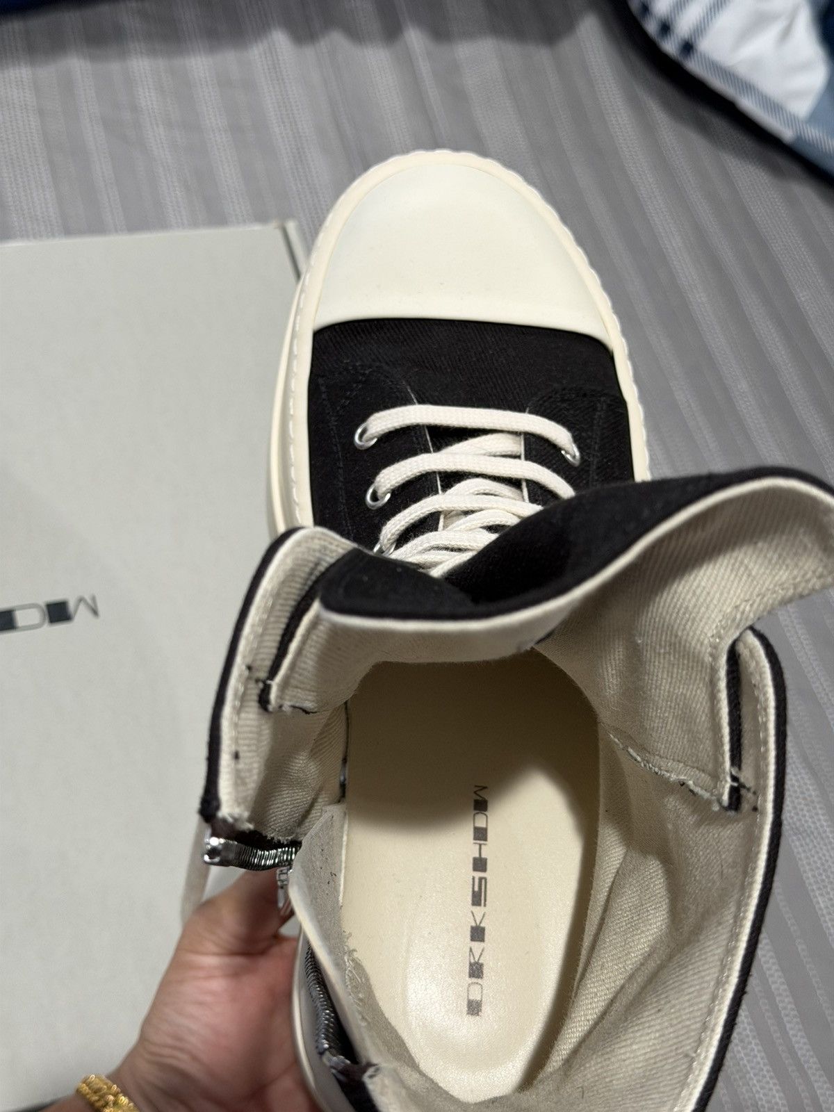 Rick Owens Rick Owens DRKSHDW Double Bumper Ramones Size US 9 / EU 42 - 11 Thumbnail
