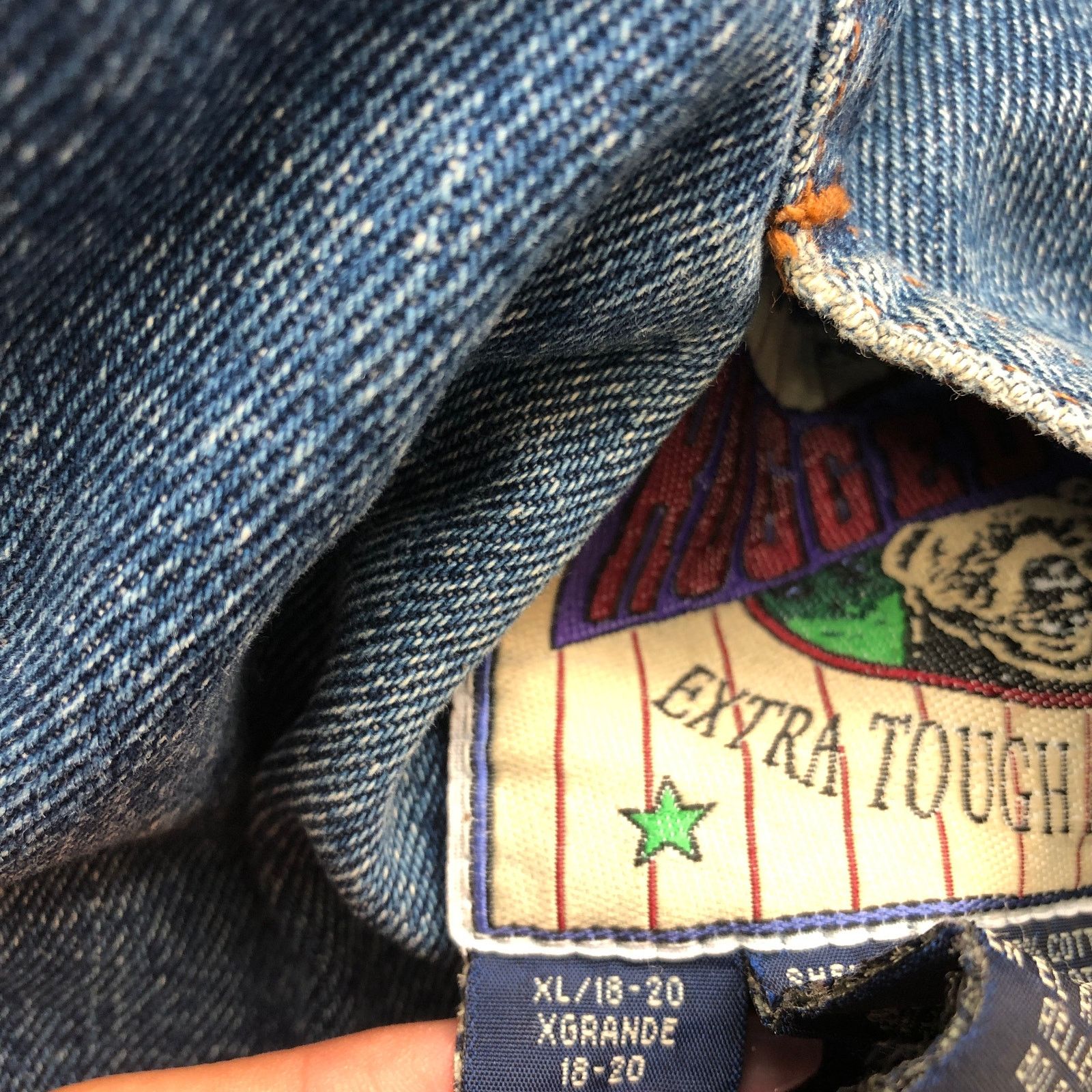 Other Vintage Rugged Gear Extra Tough Denim Jacket Womens XL Size XL / US 12-14 / IT 48-50 - 19 Thumbnail