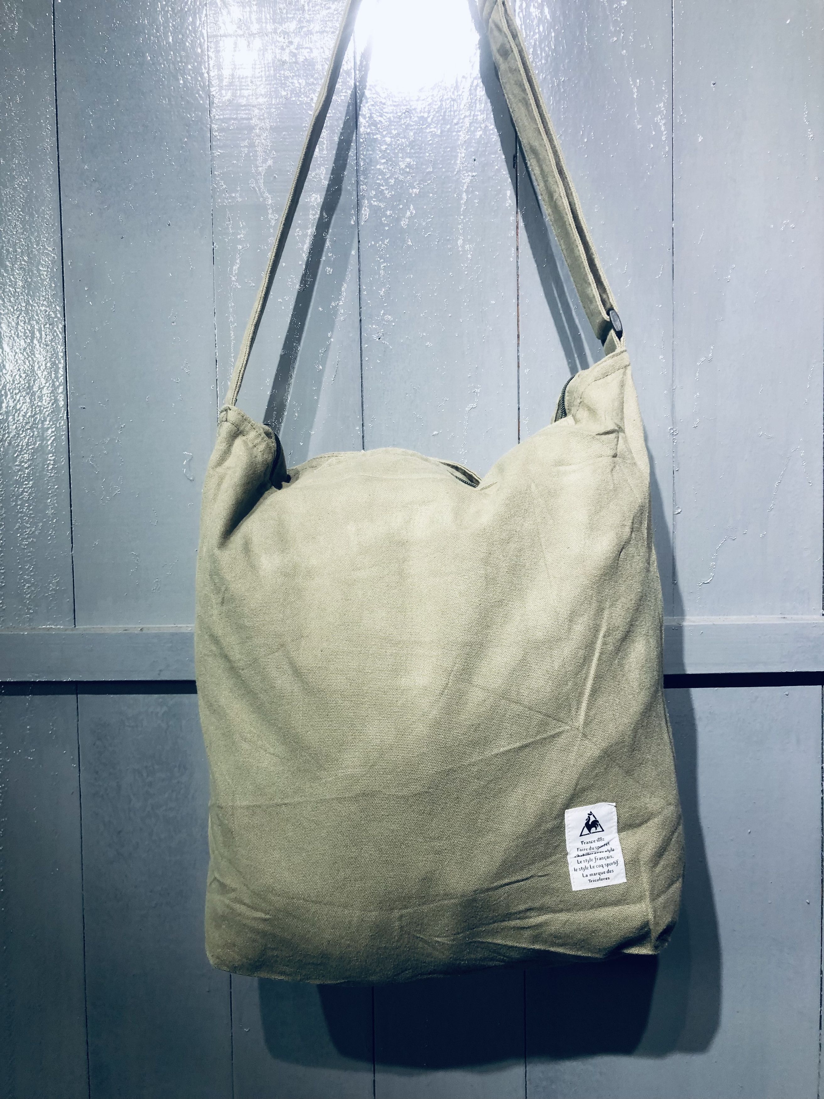 Canvas × Le Coq Sportif LECOQSPORTIF FRANCE 1882 ARMY COLOR STYLE CROSSBODY BAG Size ONE SIZE - 13 Thumbnail