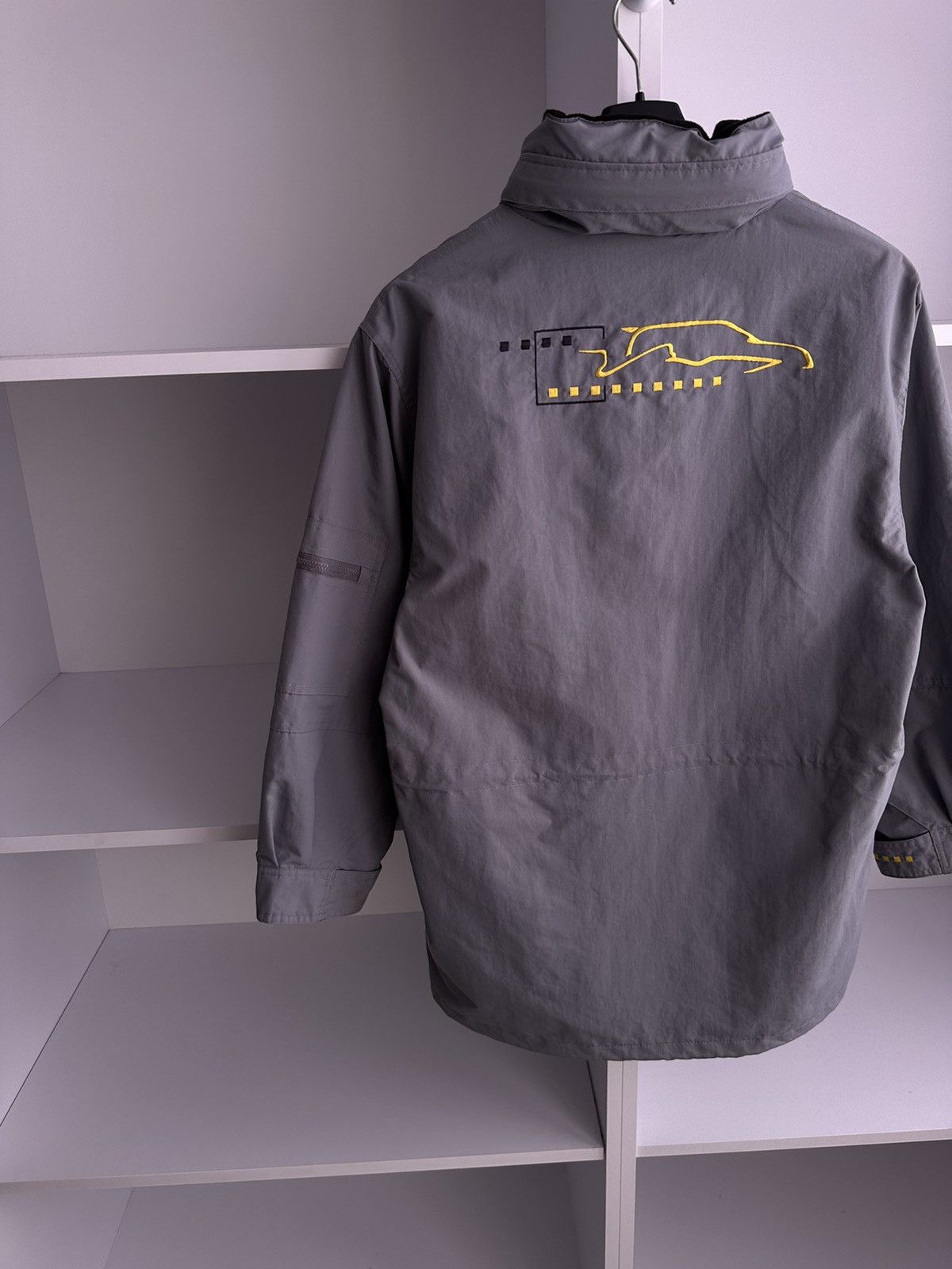 Vintage Vintage Renault Sport 3 in 1 Racing F1 Grey Jacket Size US S / EU 44-46 / 1 - 11 Thumbnail
