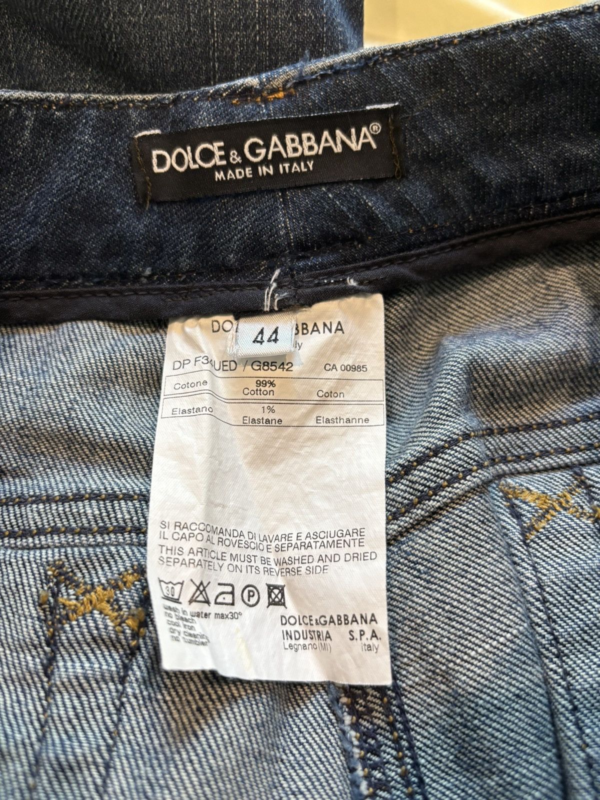Dolce & Gabbana Dolce and Gabbana Jeans. Made in Italy Size 30" / US 8 / IT 44 - 8 Thumbnail