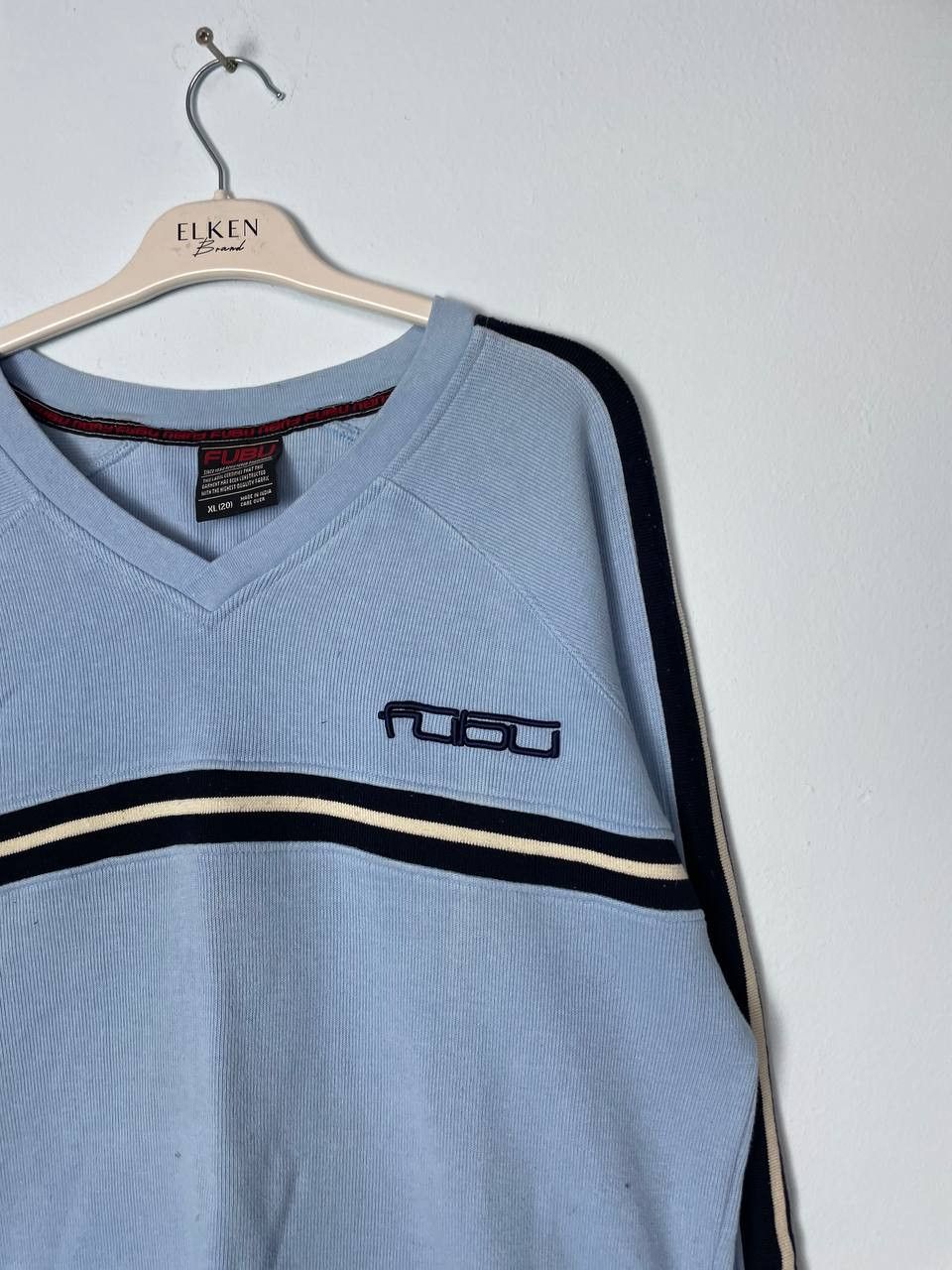 Other Vintage Fubu Sweatshirt Crewnek Y2k Sk8 Rare Jnco Size US XL / EU 56 / 4 - 2 Thumbnail