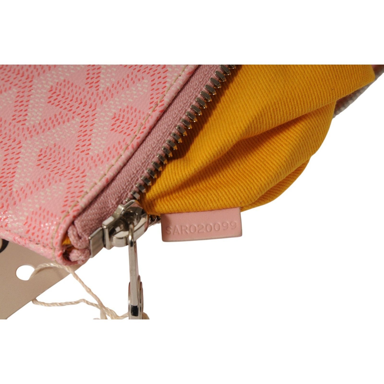 Goyard Senate MM Pouch Rose Sakura Pink Clutch Bag - 02604 Size ONE SIZE - 13 Thumbnail
