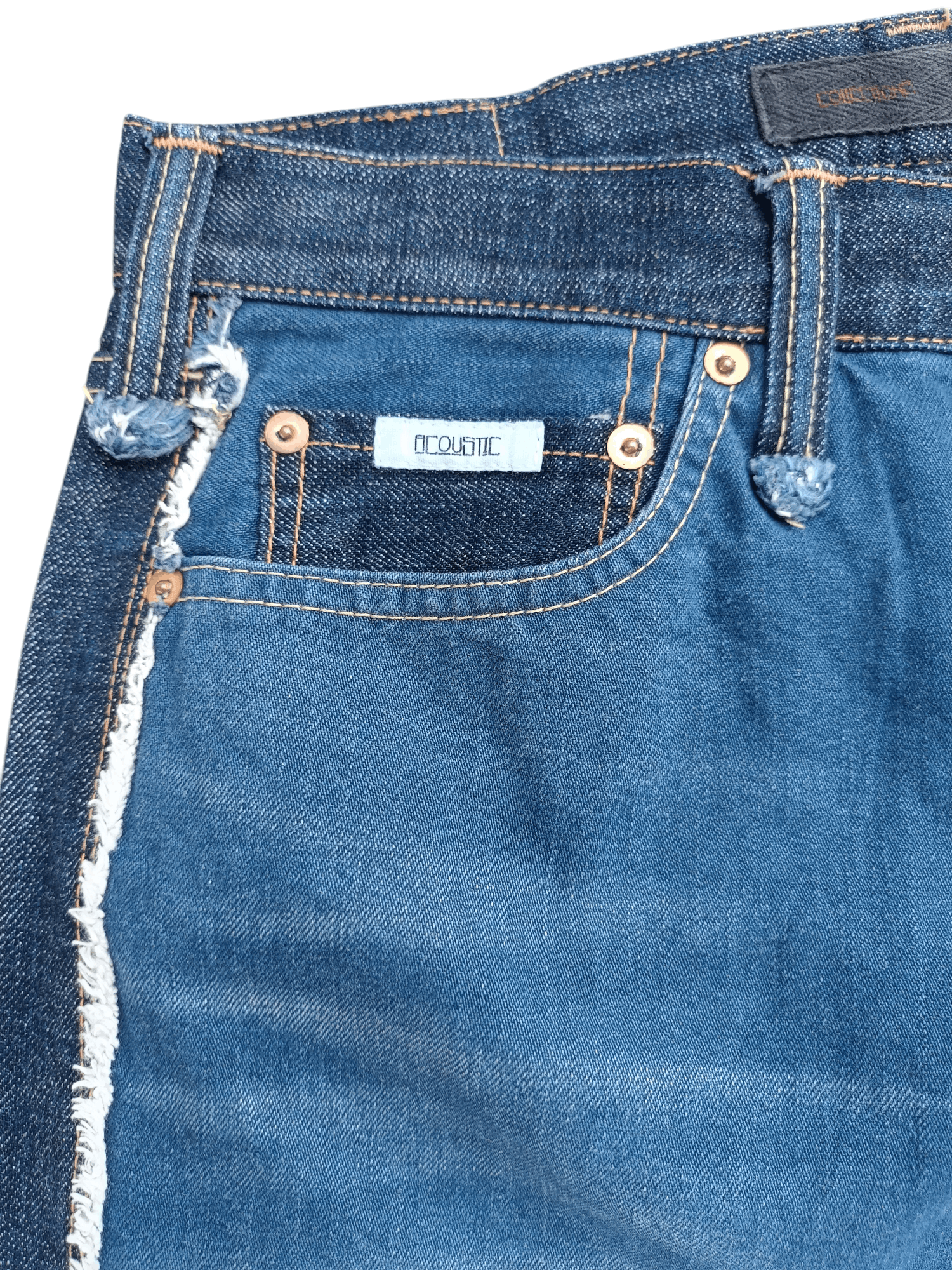 Japanese Brand × Tornado Mart Acoustic Japanese Brand Rare Stripe Design Denim E198 Size US 30 / EU 46 - 13 Thumbnail