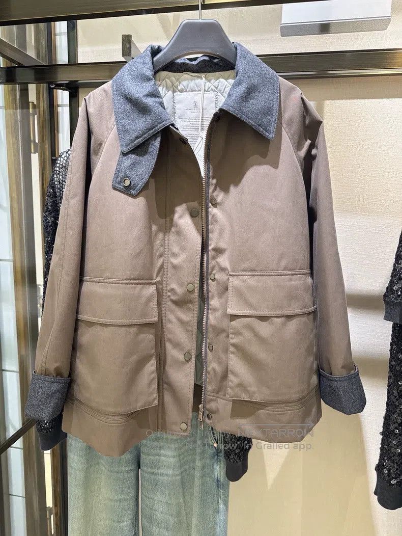 Brunello Cucinelli Brunello Cucinelli Cotton Jacket Size M / US 6-8 / IT 42-44 - 2 Thumbnail